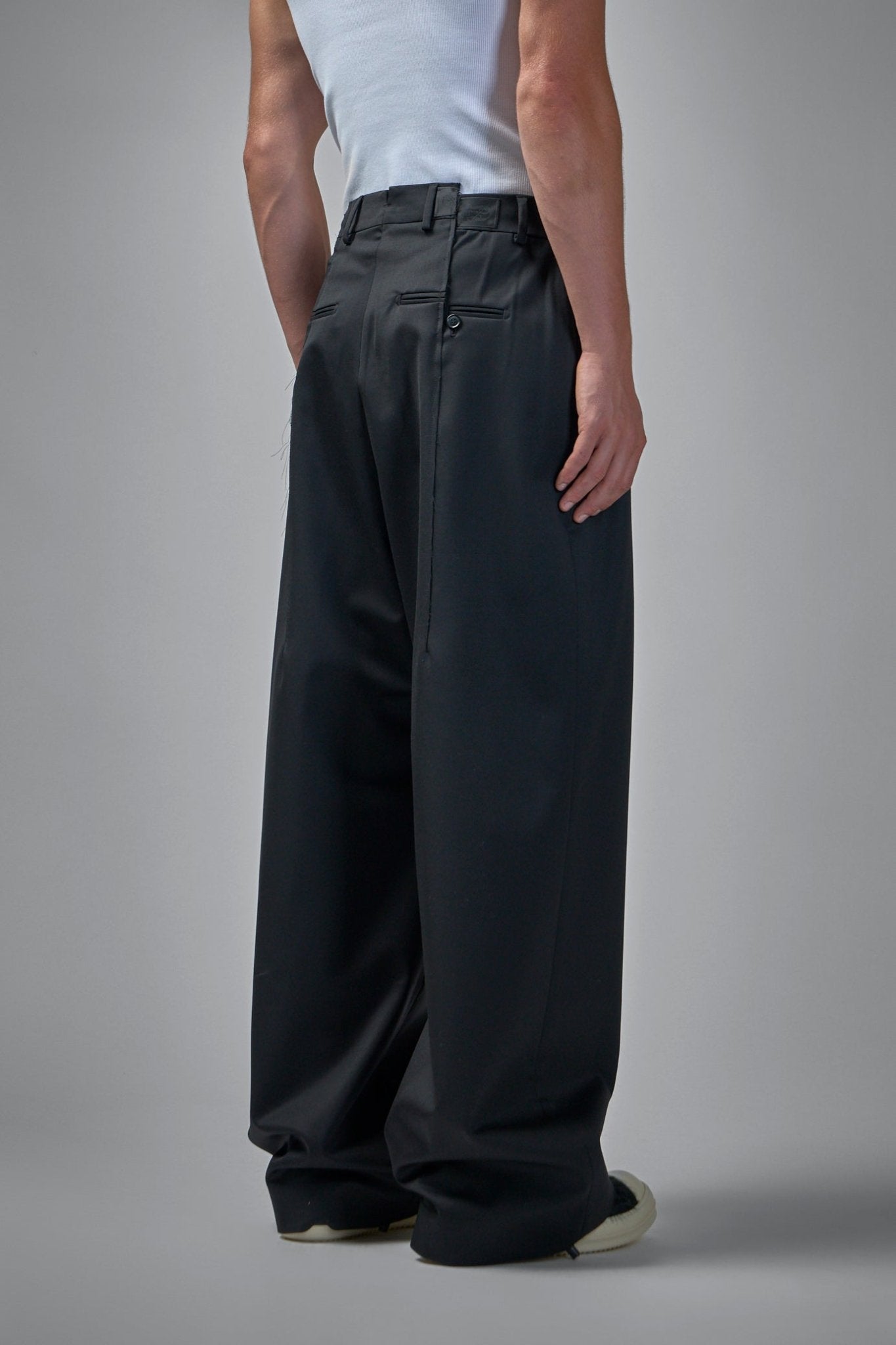 Vetements - Wide Leg Tailored Pants - LABELS
