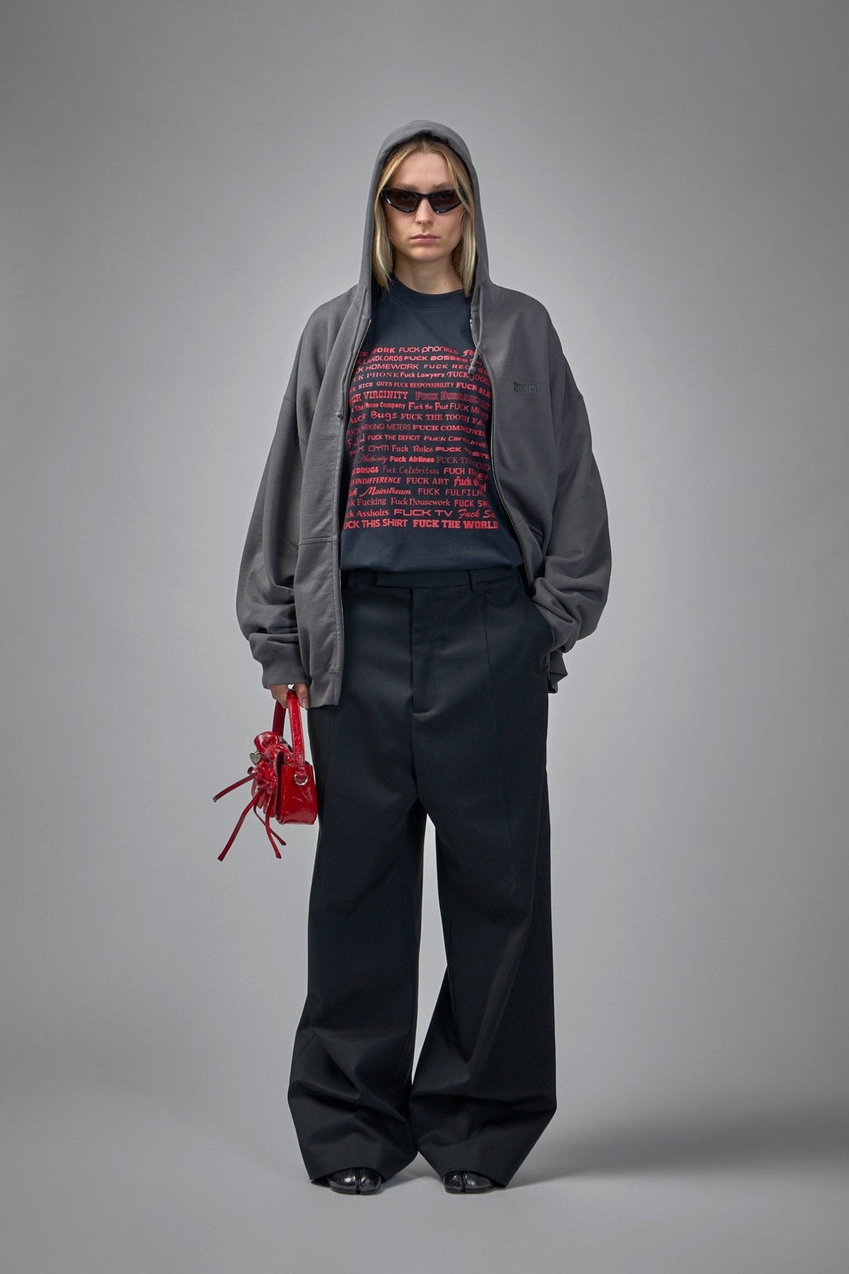 Vetements - Wide Leg Tailored Pants - LABELS