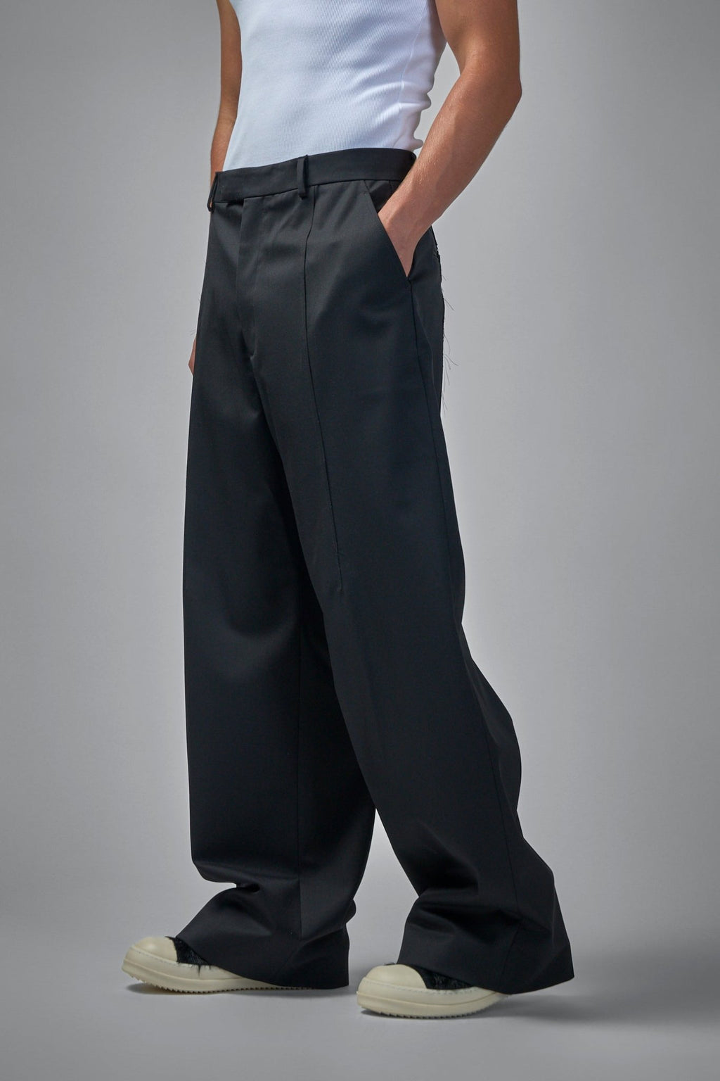 Vetements - Wide Leg Tailored Pants - LABELS