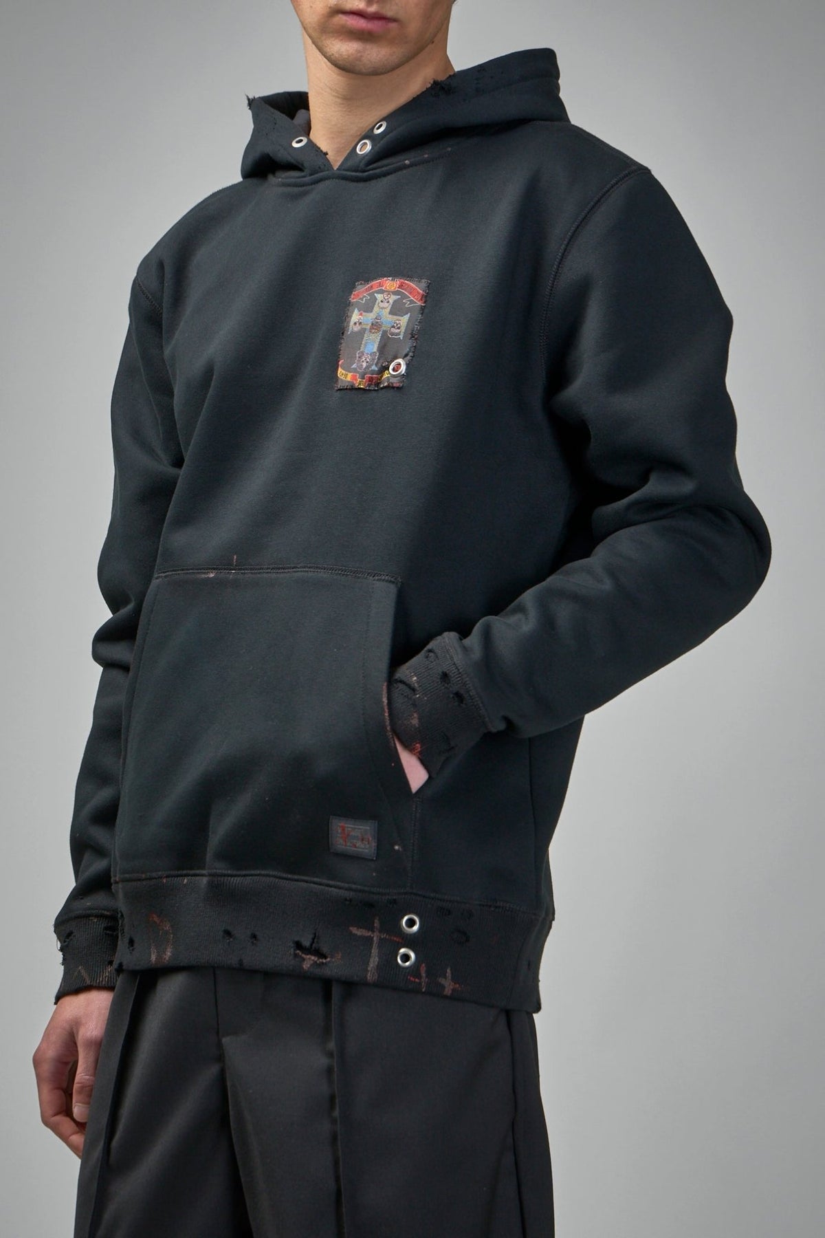 Vintage Industries - KH Hoodie black - LABELS