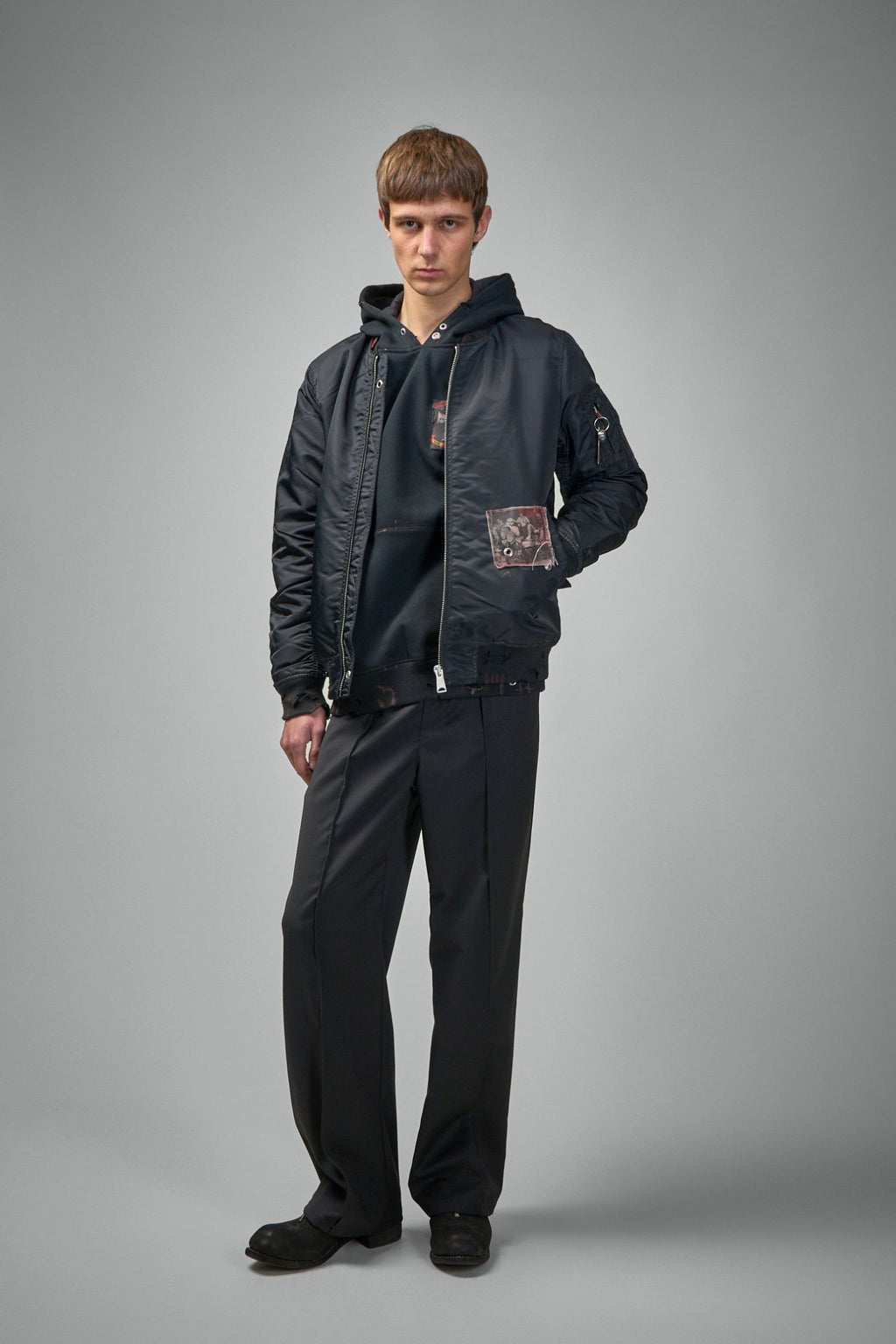 Vintage Industries - KH Hoodie black - LABELS