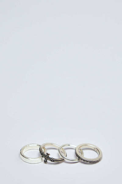 Werkstatt MüNchen Rings - 4 Ring Combi Cross Sterling – LABELS