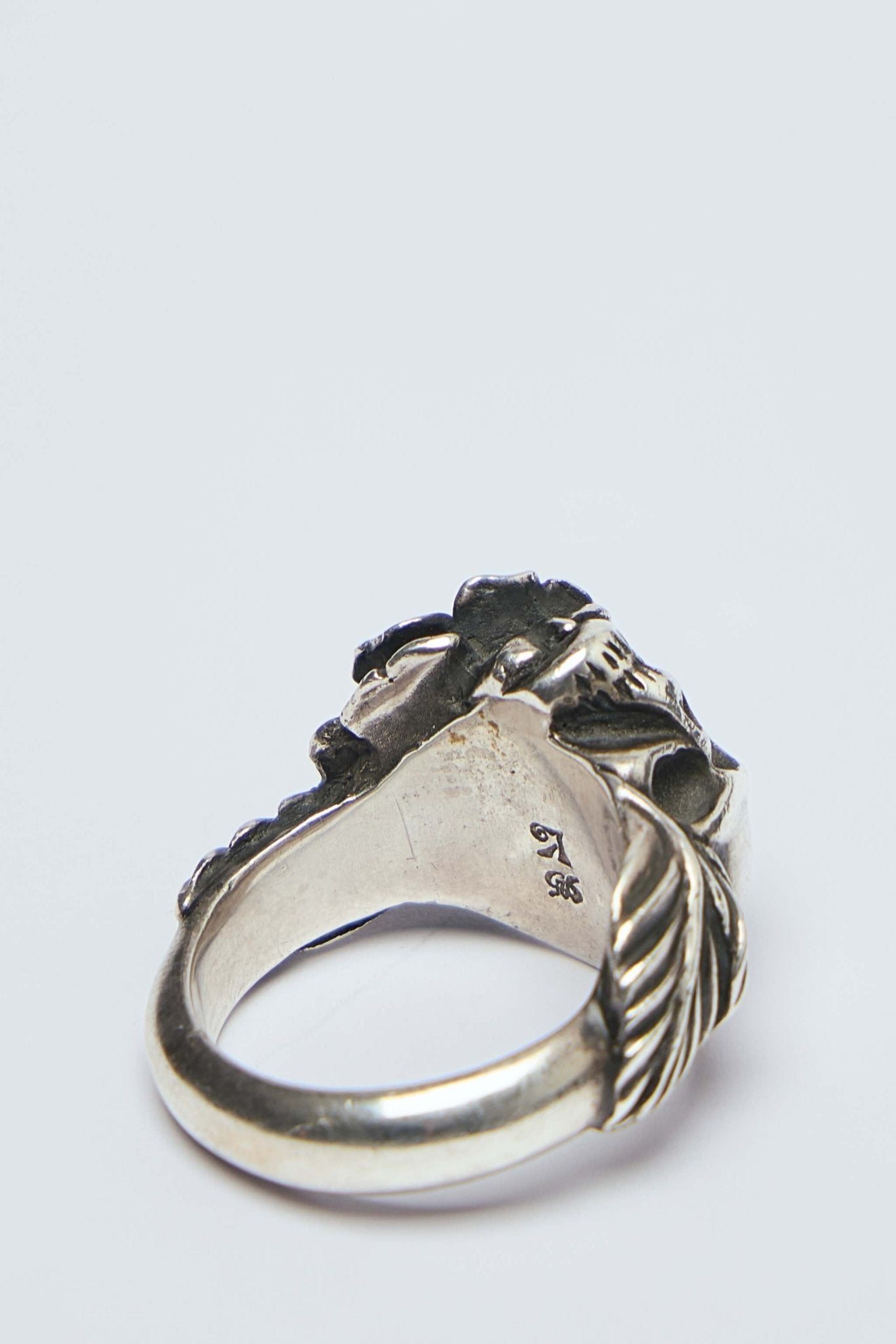 Werkstatt München Rings - Skull & Rose Sterling Silver – LABELS