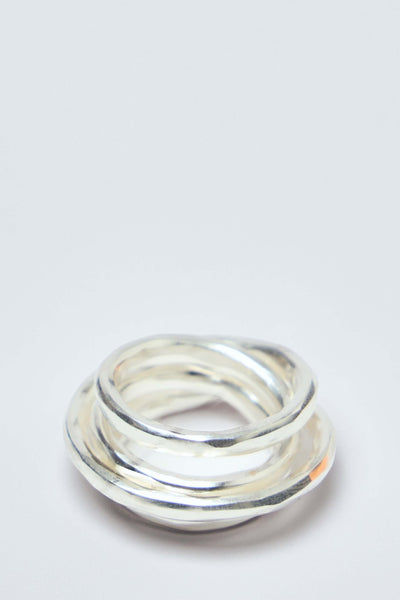 Hammered Wound Ring