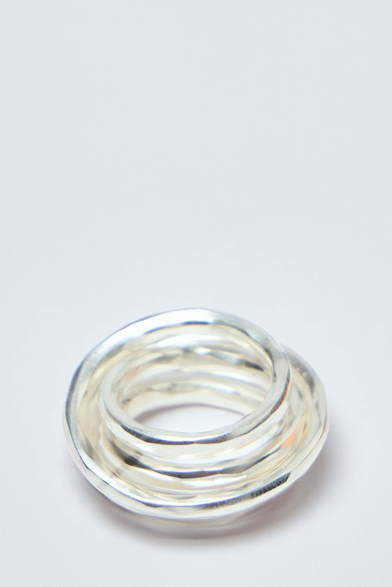 WERKSTATT MÜNCHEN WOUND RING HAMMERED Werkstatt MüNchen Rings - Wound Ring Hammered – LABELS