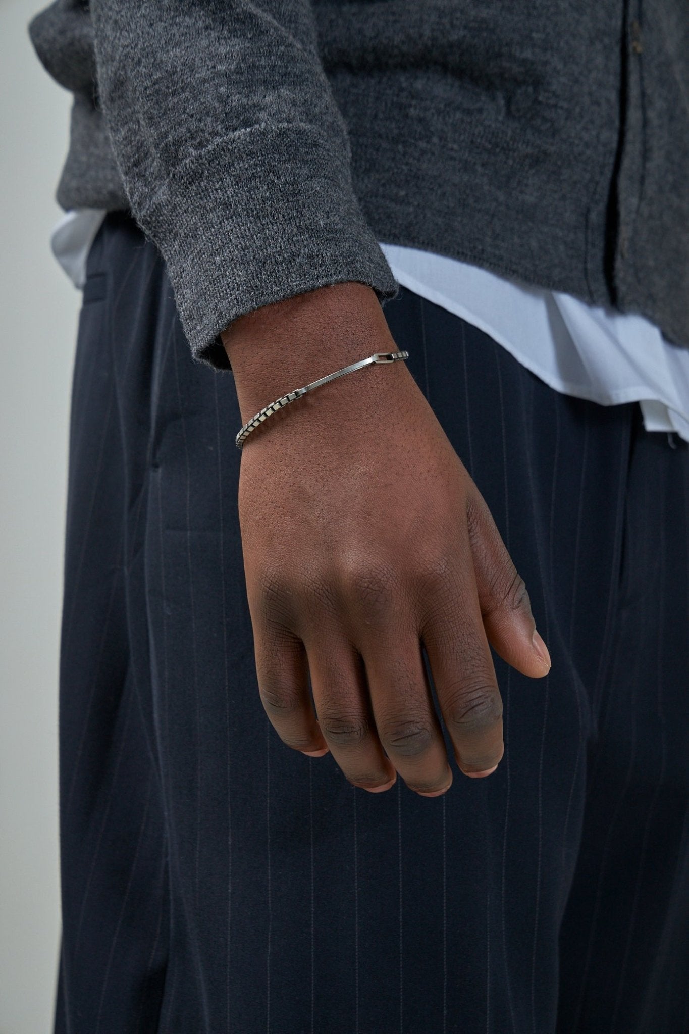 Werkstatt München - Bracelet Snaplink Box Chain - LABELS