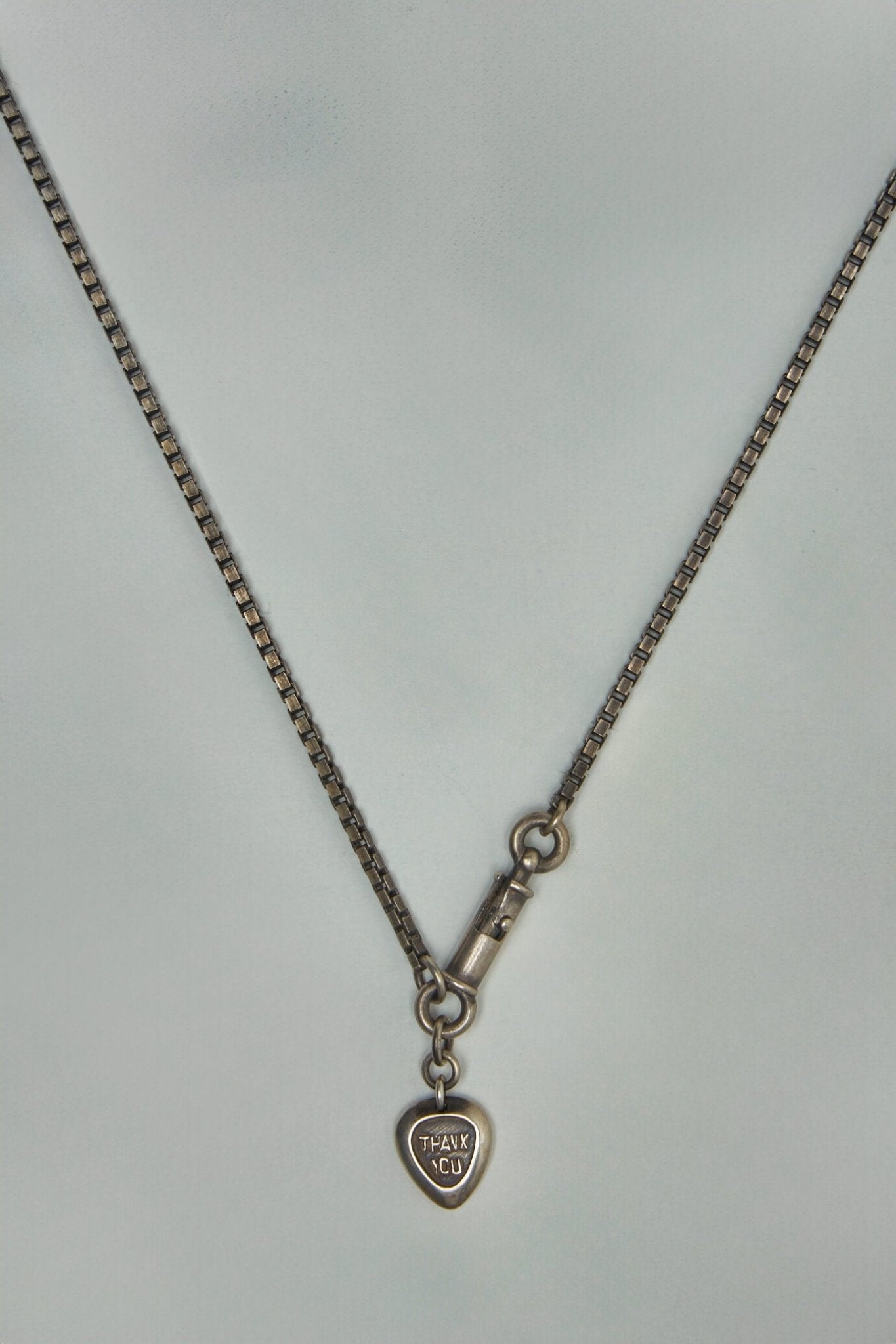 Werkstatt München Necklaces - Symbol Thank You Sterling – LABELS