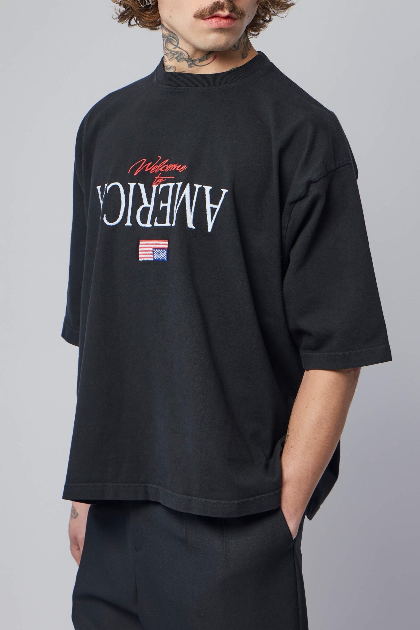Willy Chavarria T-Shirts - Buffalo Tee Premium Cotton – LABELS