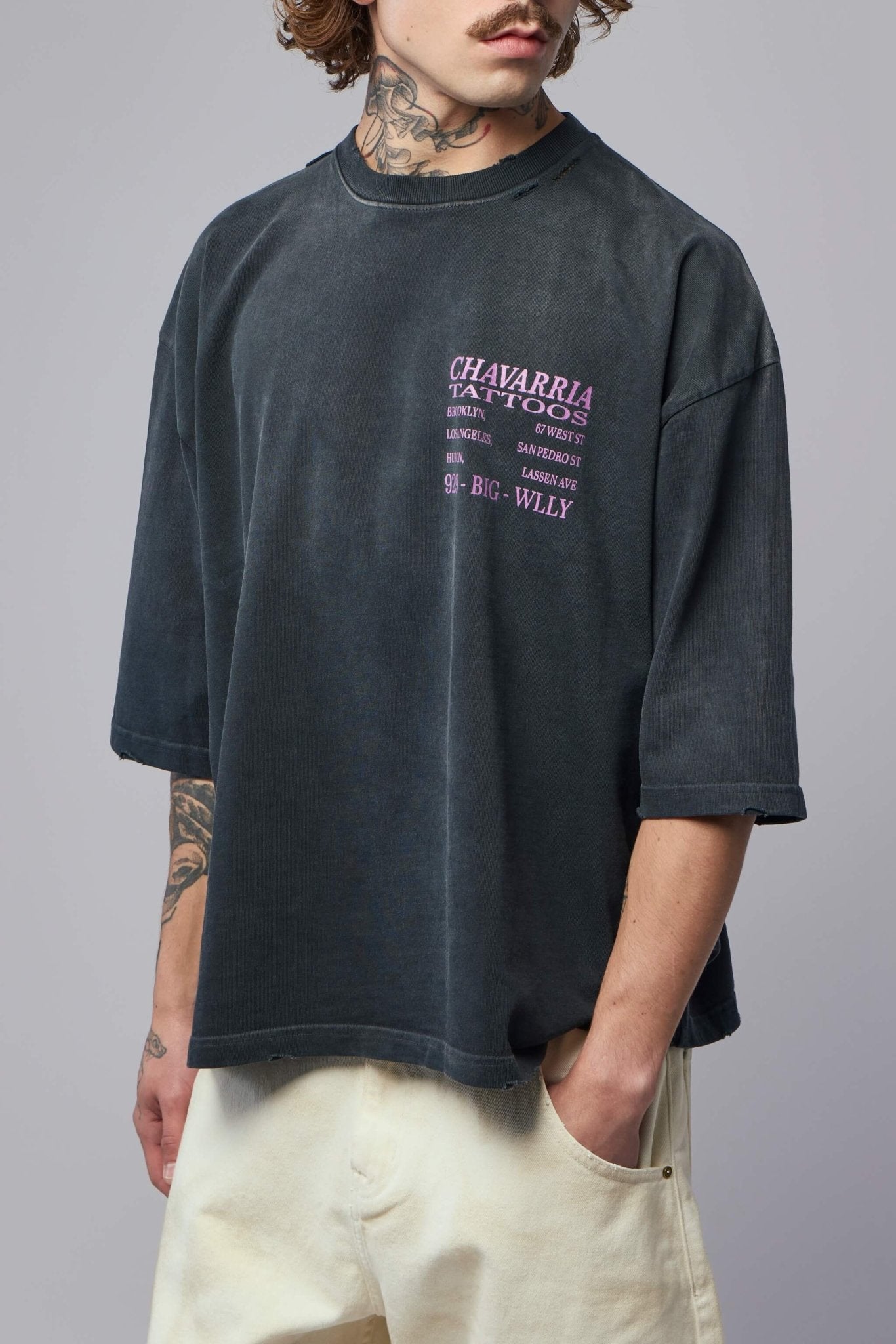 Willy Chavarria T-Shirts - Buffalo Tee Cotton – LABELS