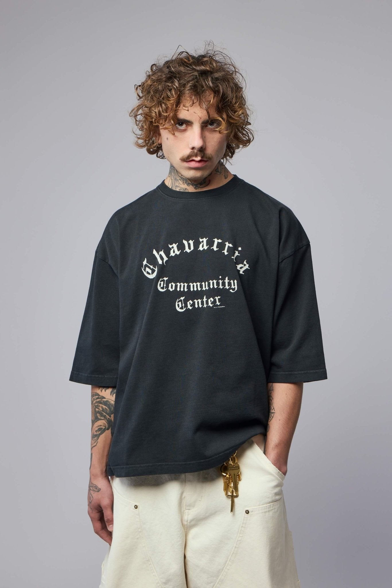 Willy Chavarria BUFFALO TEE USA