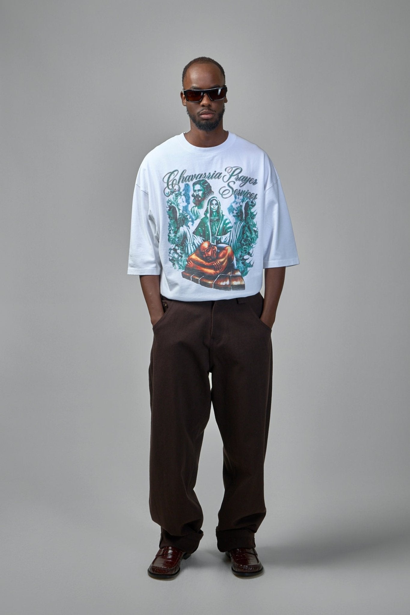 Willy Chavarria - Chavarria Prayer Services Northsider Tee - LABELS