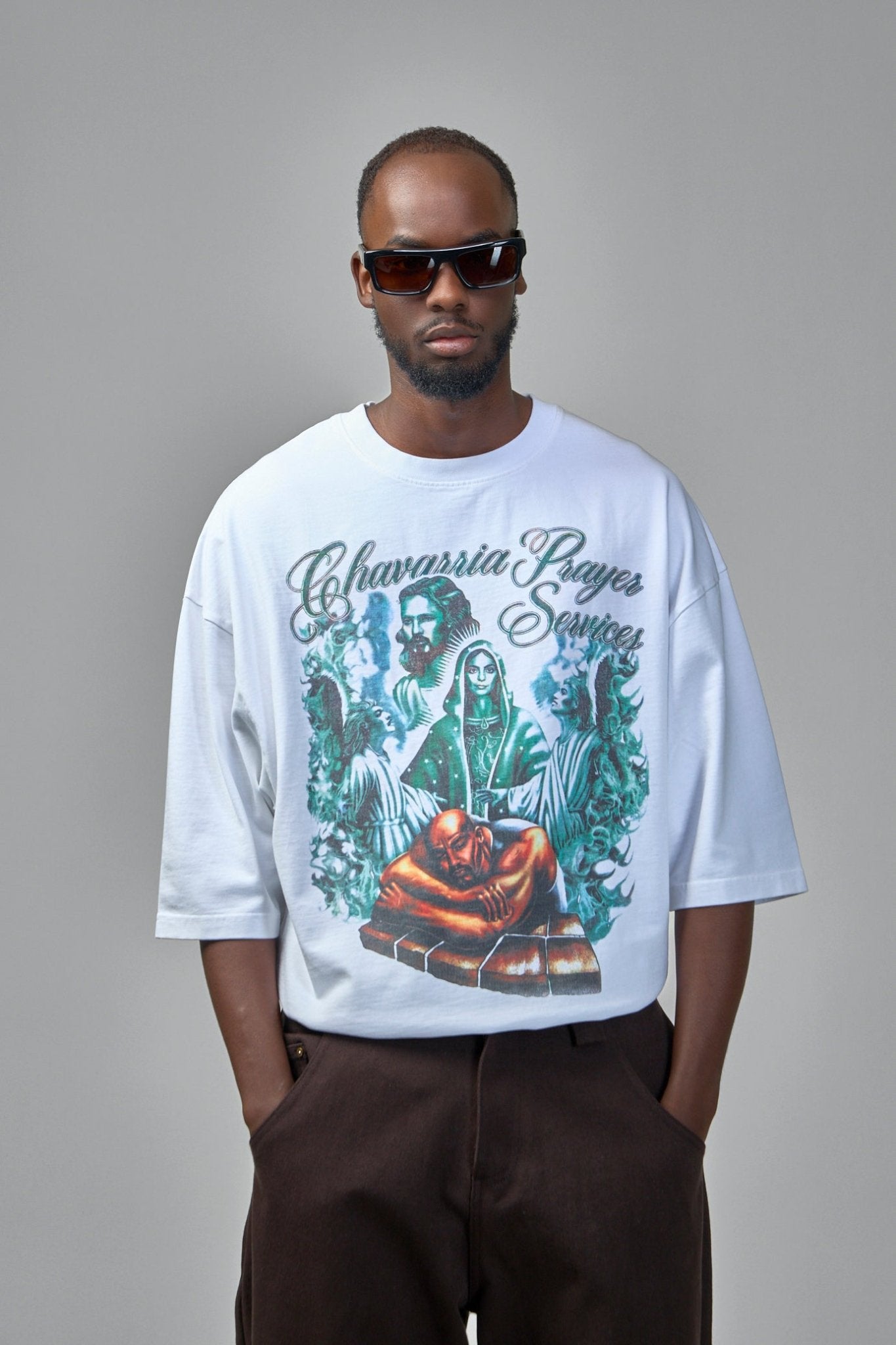Willy Chavarria - Chavarria Prayer Services Northsider Tee - LABELS