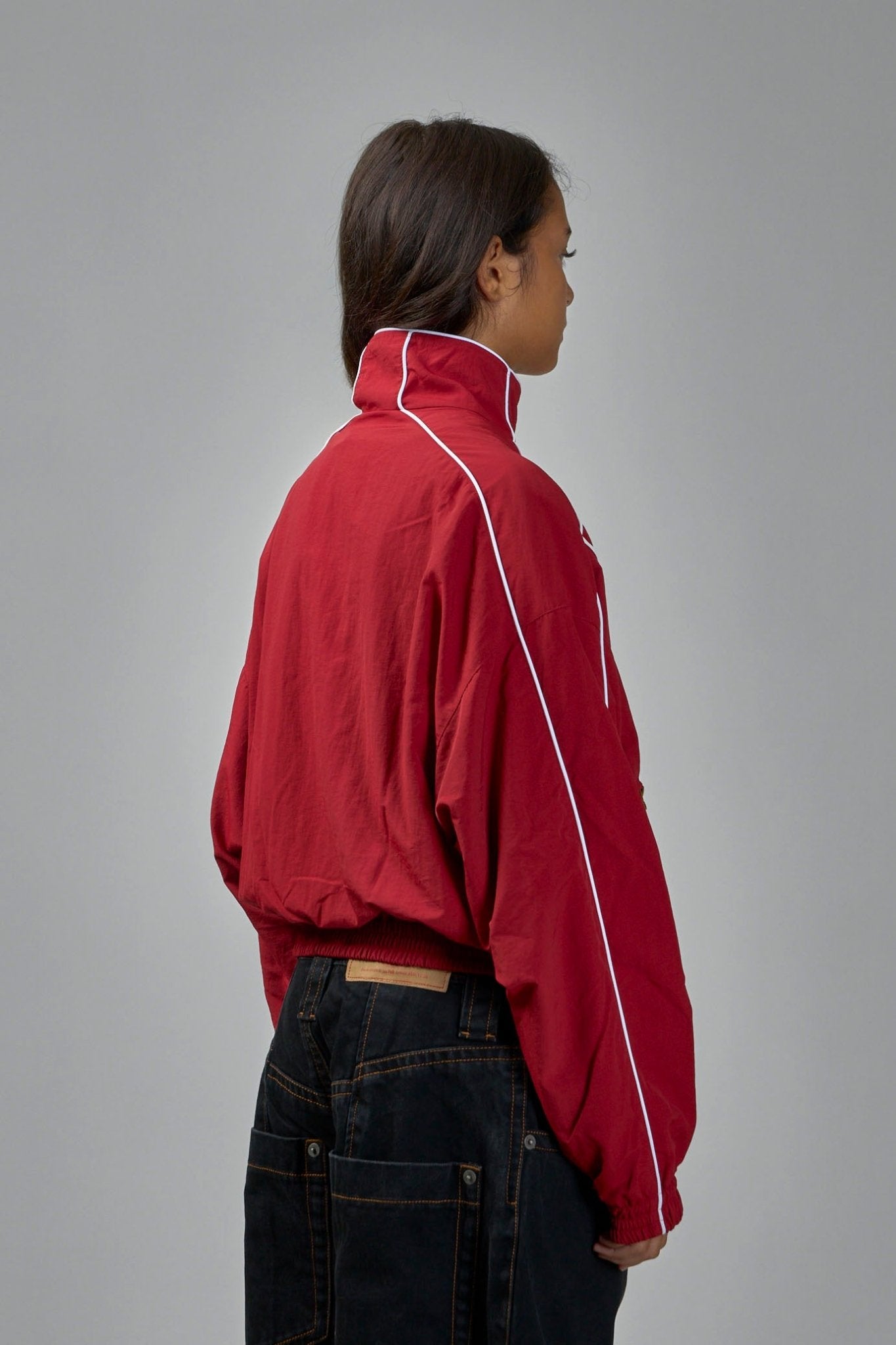 Willy Chavarria - Cropped Bad Boy Jacket Red - LABELS