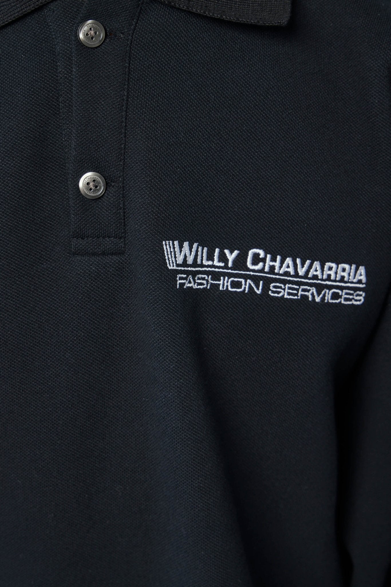 Willy Chavarria Polo - Oversized Cotton Football Shirt – LABELS