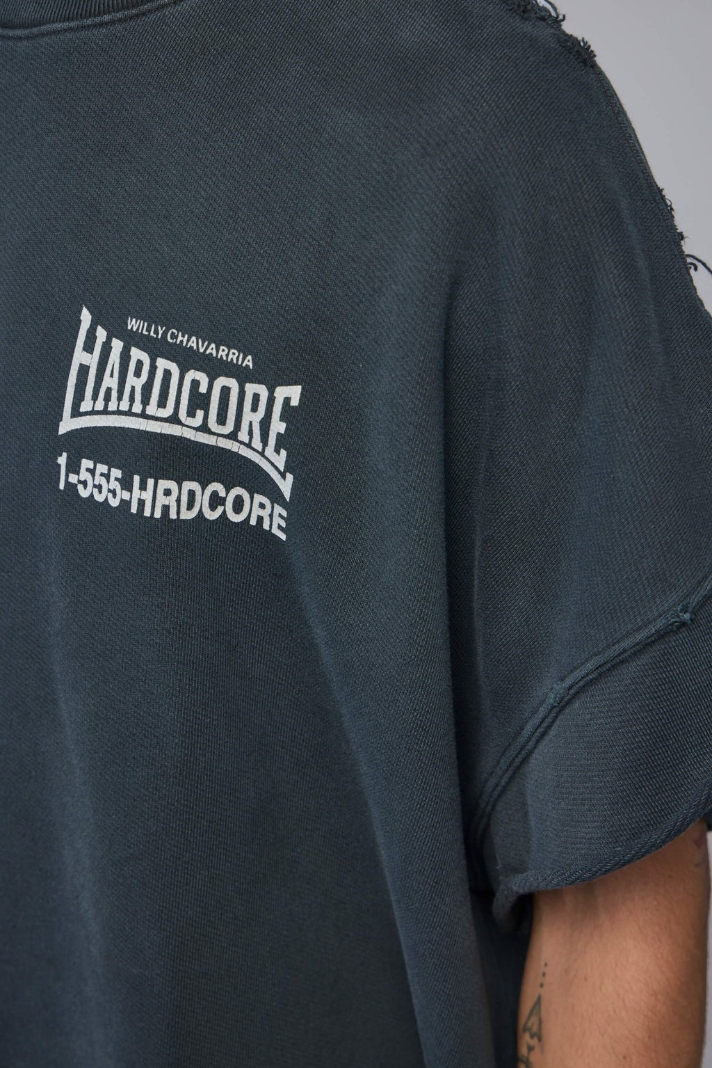 Willy Chavarria - "hardcore" - Muscle Tee - LABELS