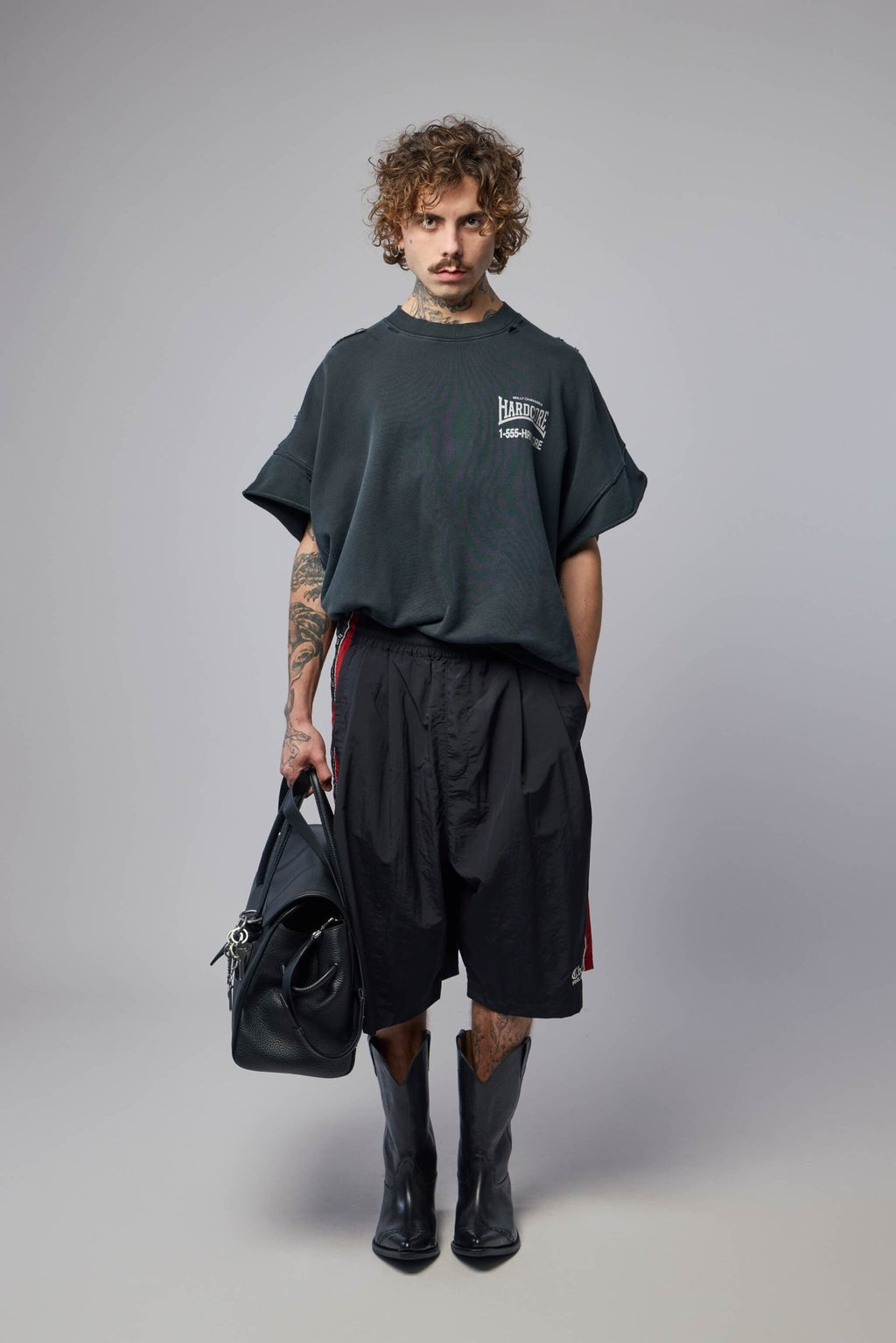 Willy Chavarria - "hardcore" - Muscle Tee - LABELS