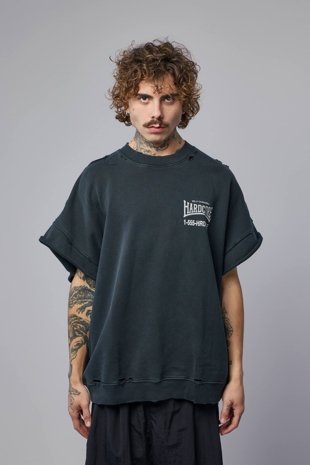 Willy Chavarria - "hardcore" - Muscle Tee - LABELS