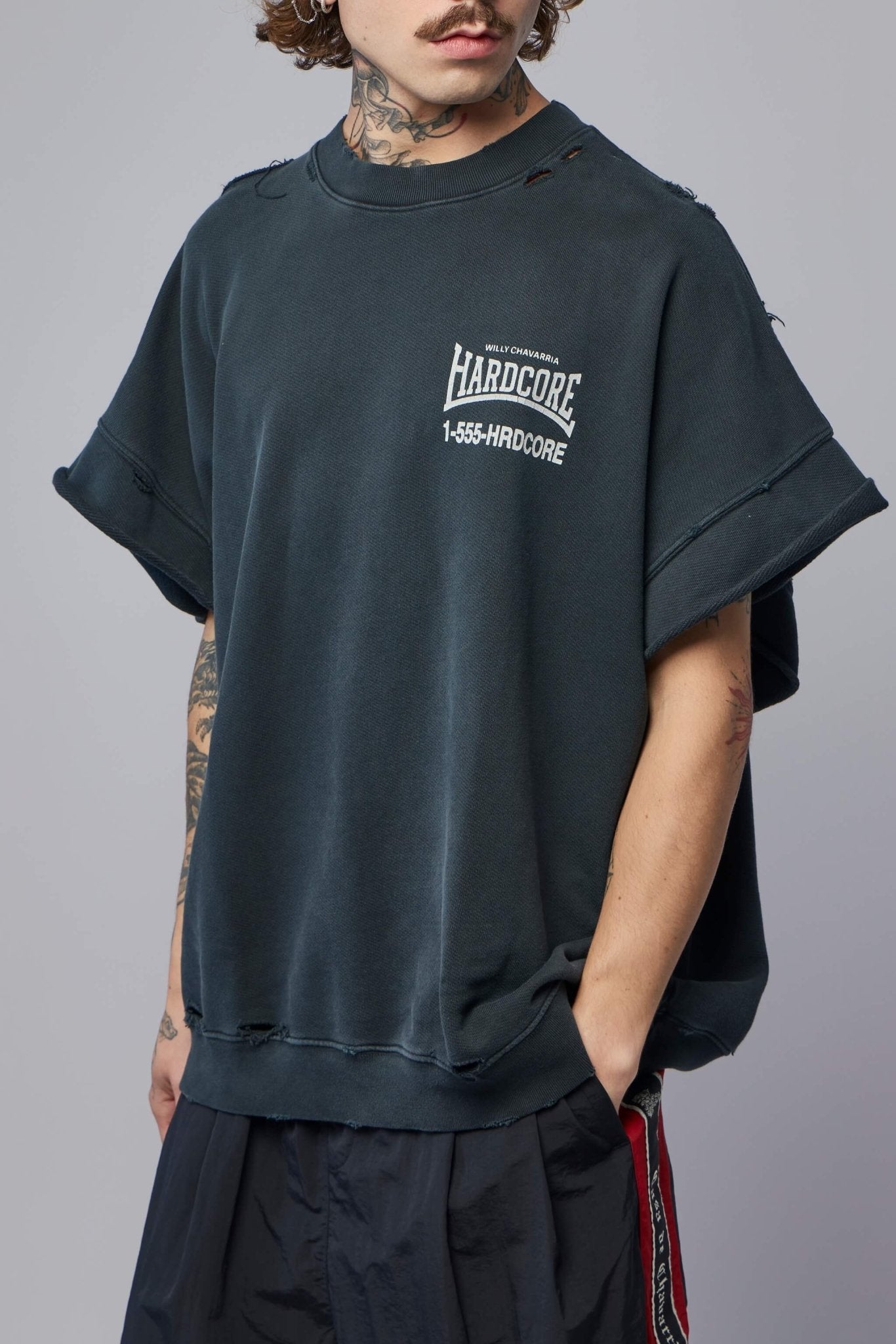 Willy Chavarria - "hardcore" - Muscle Tee - LABELS