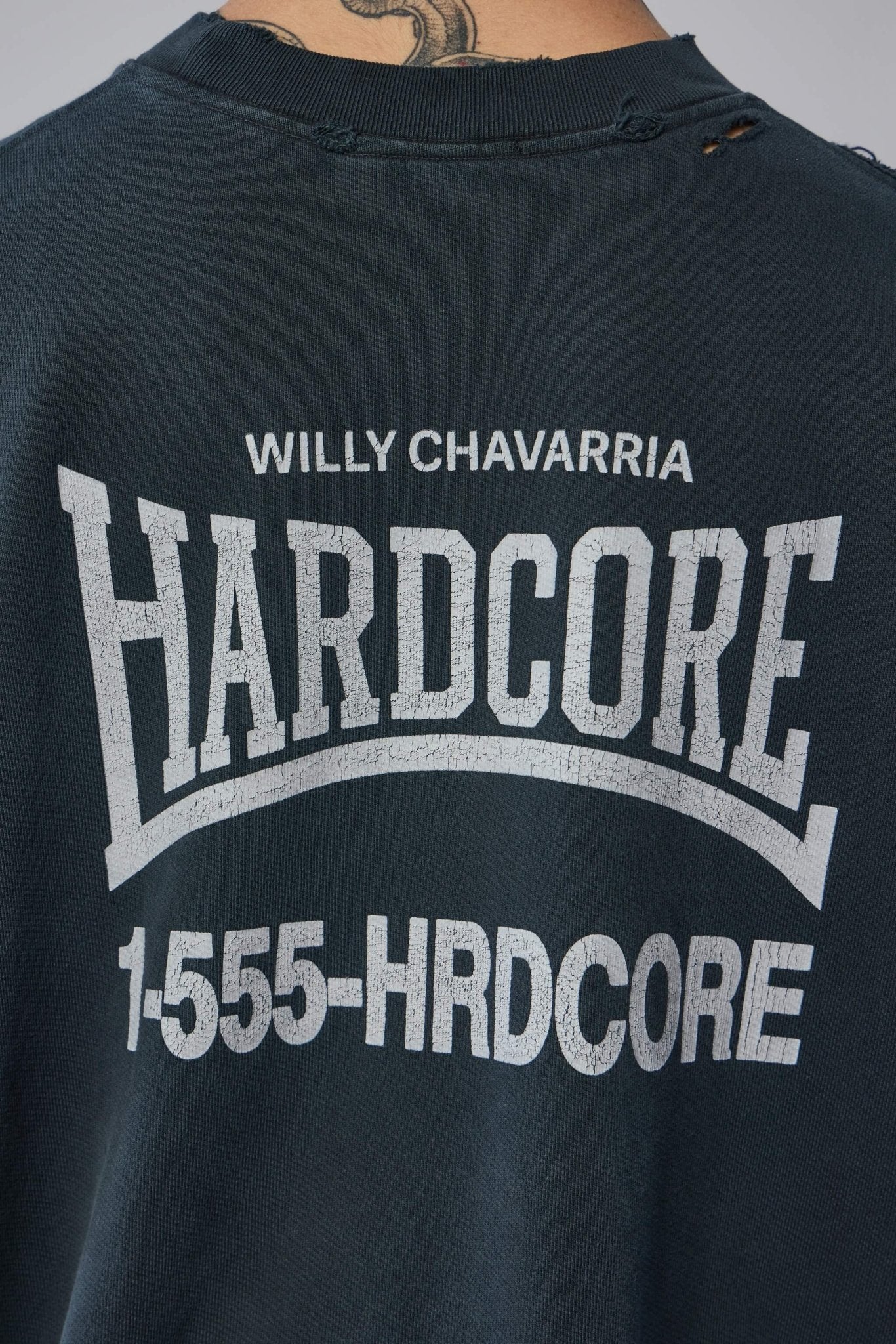 Willy Chavarria - "hardcore" - Muscle Tee - LABELS