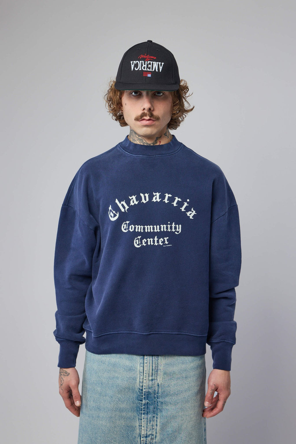 Willy Chavarria - Hooligan Crewneck - LABELS