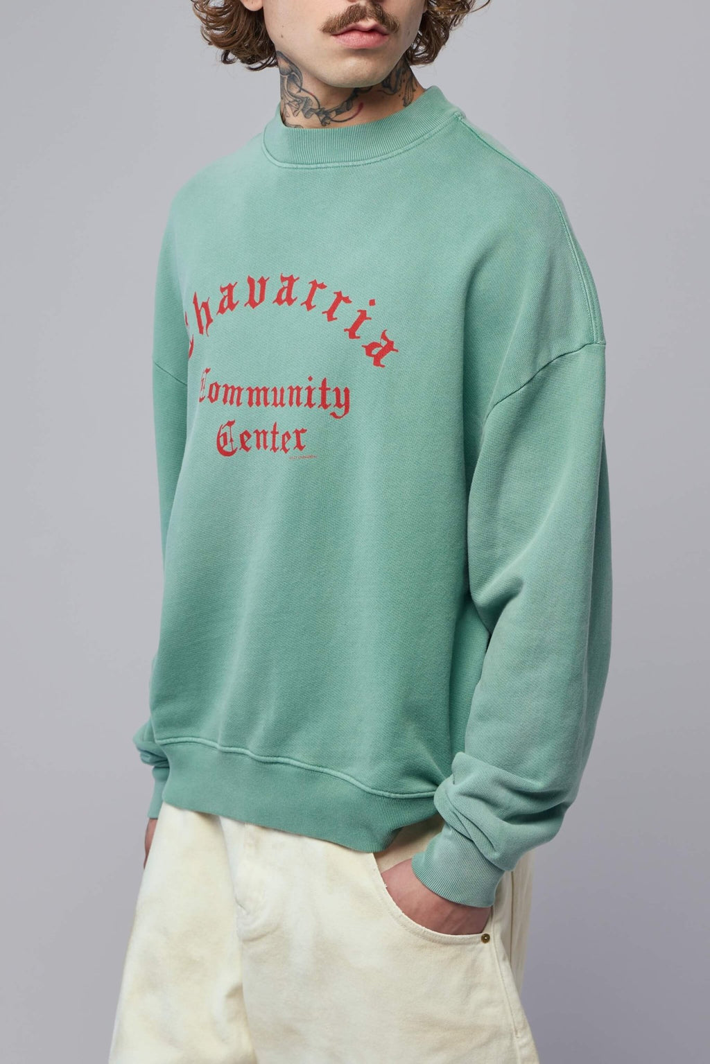 Willy Chavarria - Hooligan Crewneck - LABELS