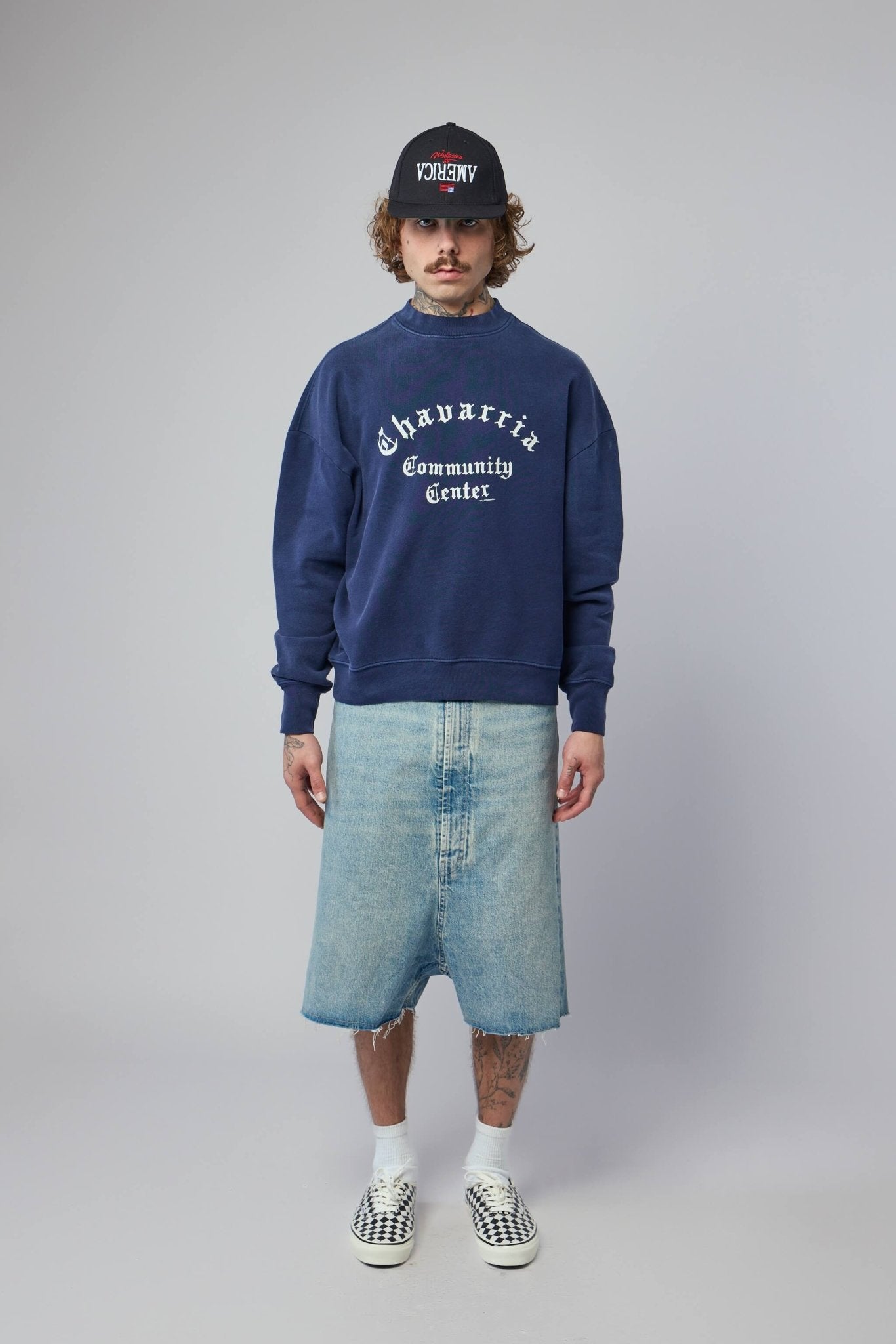 Willy Chavarria Sweatshirts - Hooligan Crewneck – LABELS
