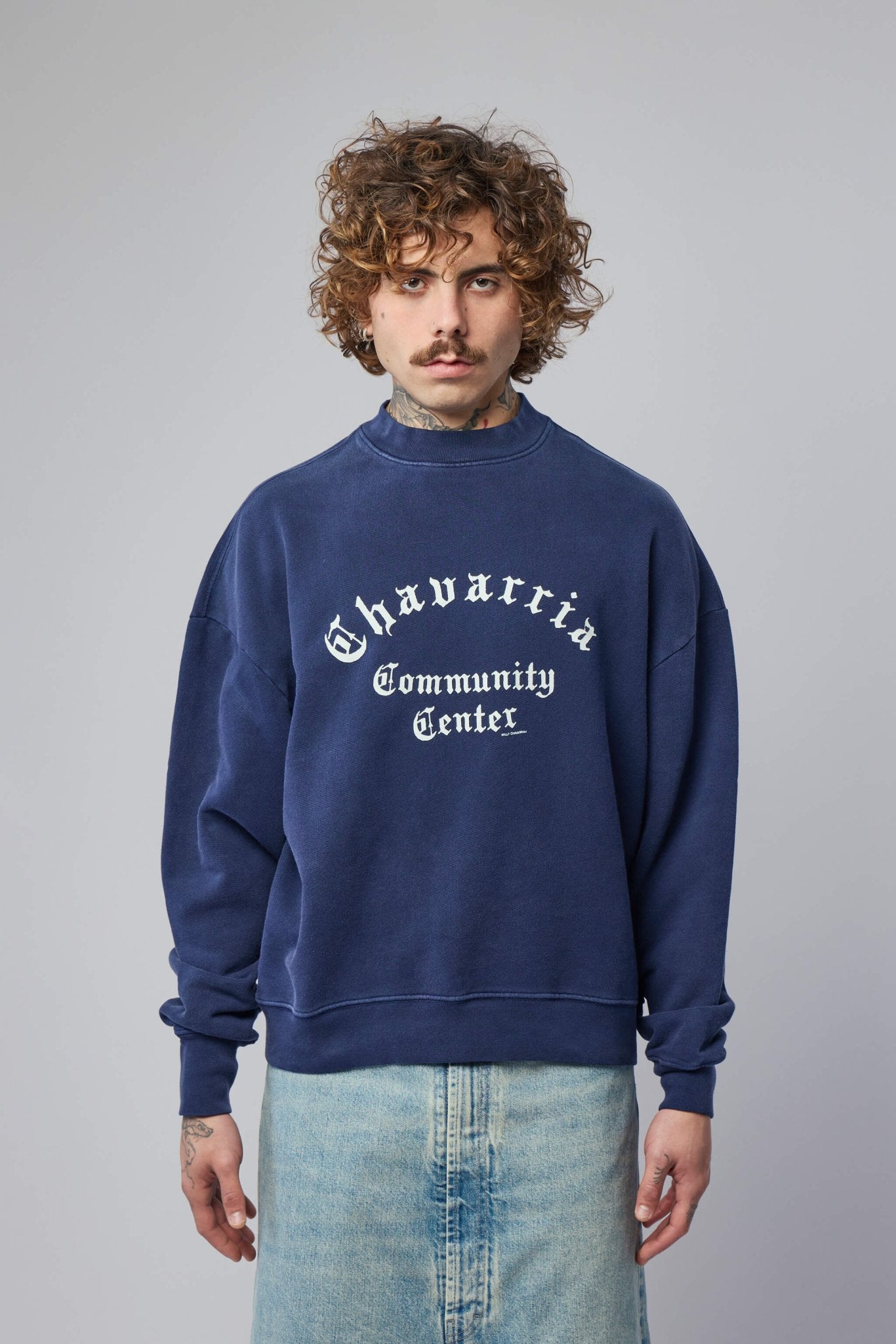 Willy Chavarria - Hooligan Crewneck - LABELS