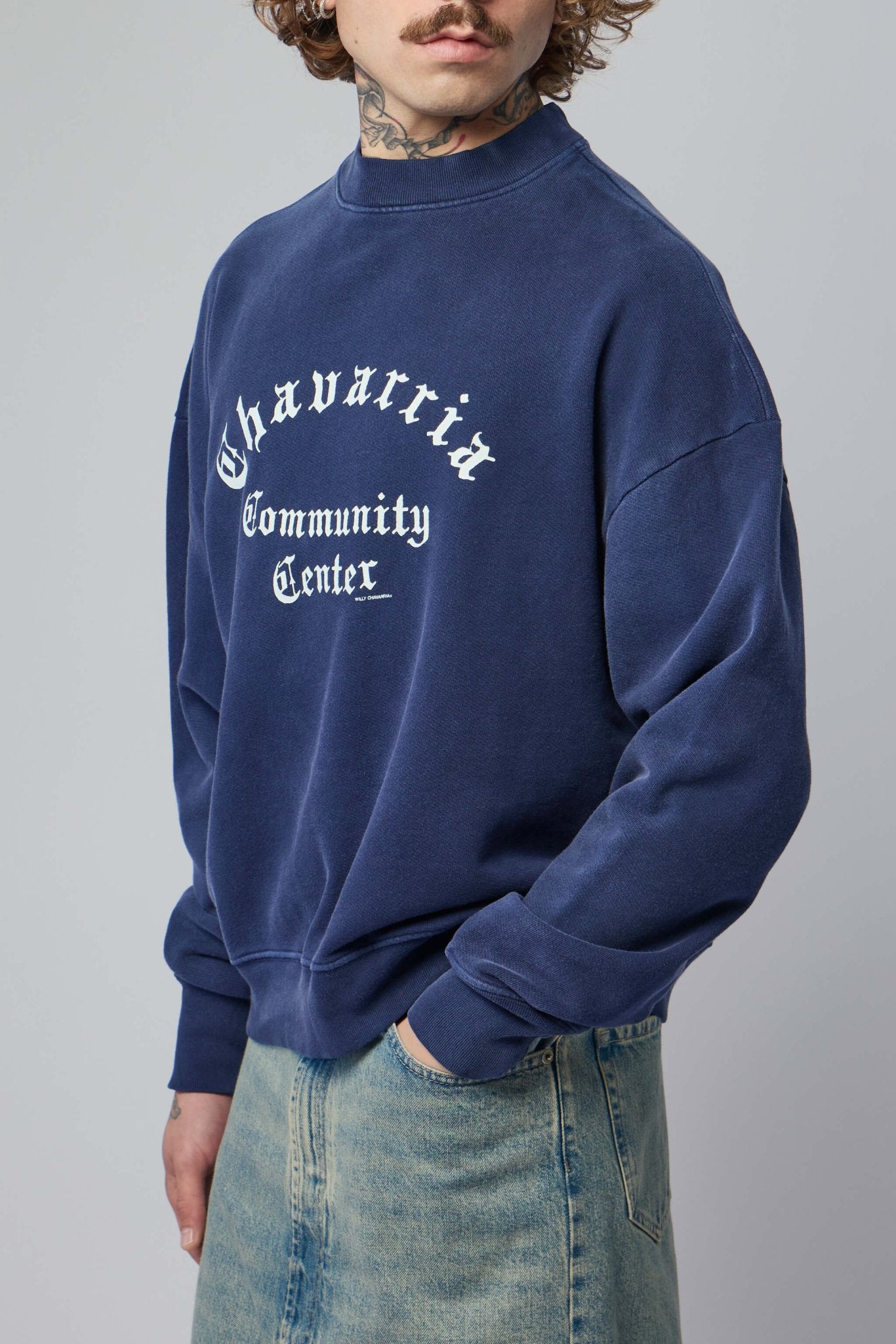 Willy Chavarria Sweatshirts - Hooligan Crewneck – LABELS