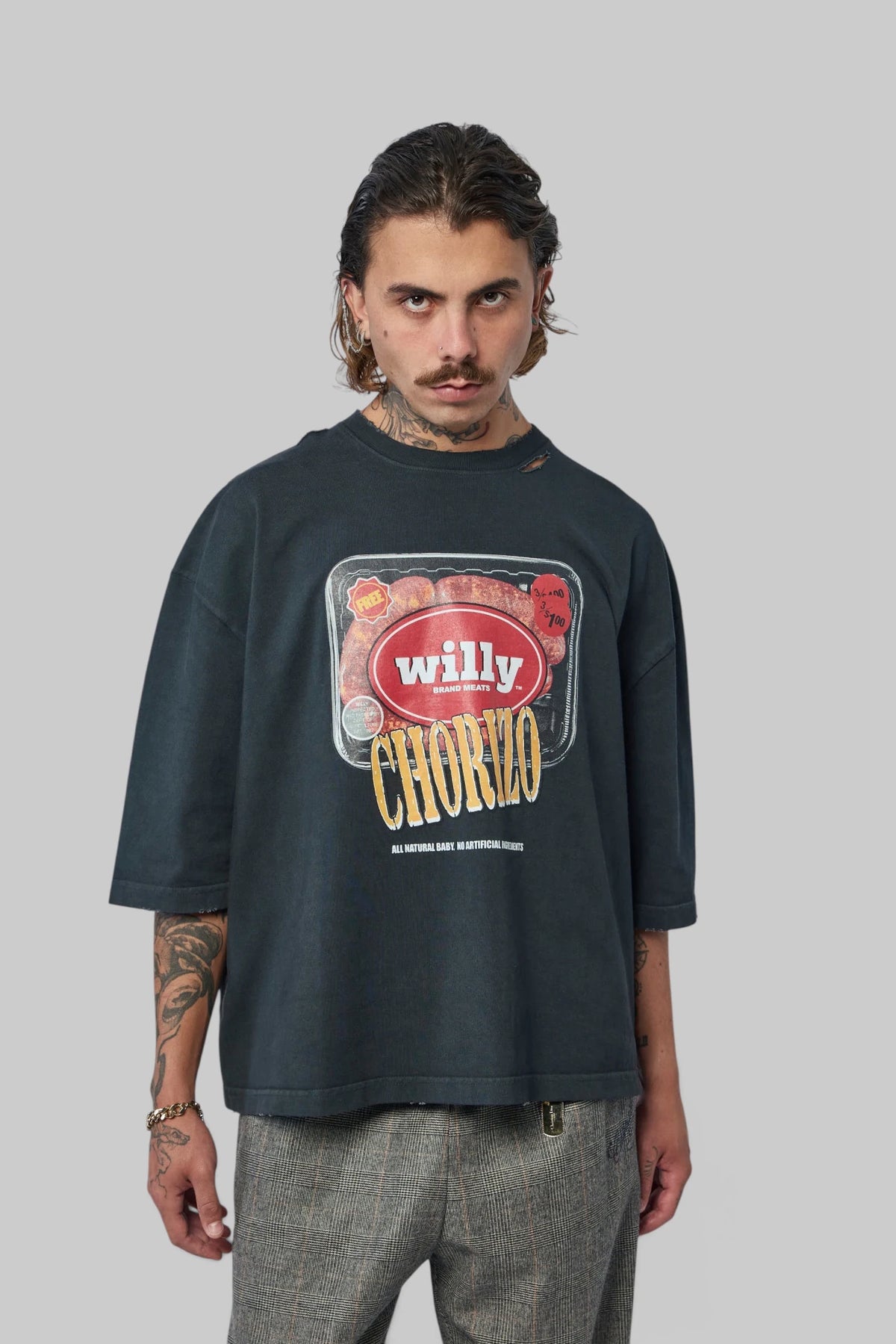 Willy Chavarria - Os Especial Chorizo Buffalo Tee - LABELS