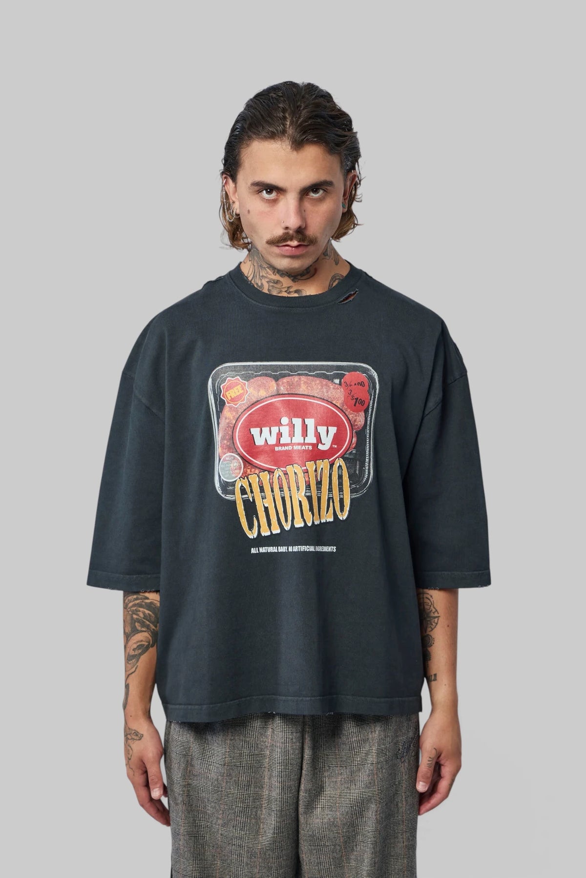 Willy Chavarria - Os Especial Chorizo Buffalo Tee - LABELS