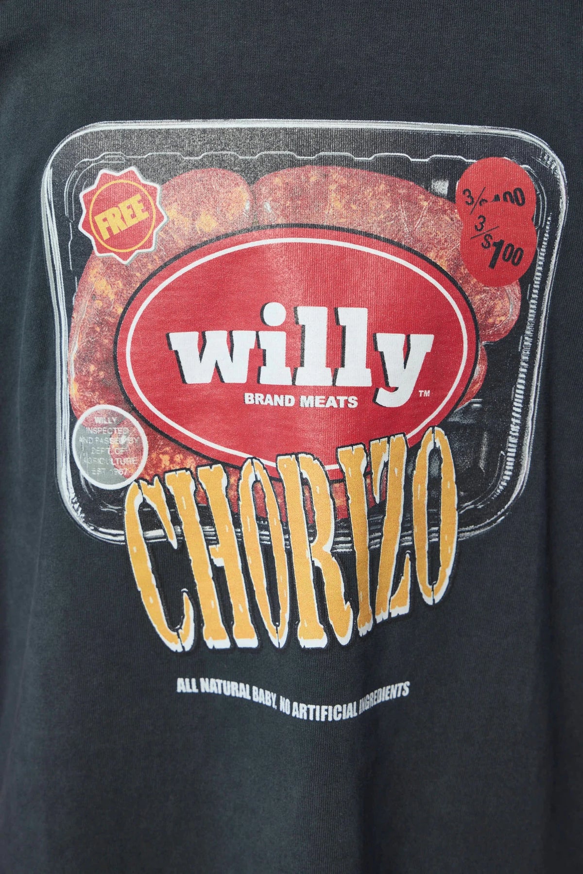 Willy Chavarria - Os Especial Chorizo Buffalo Tee - LABELS
