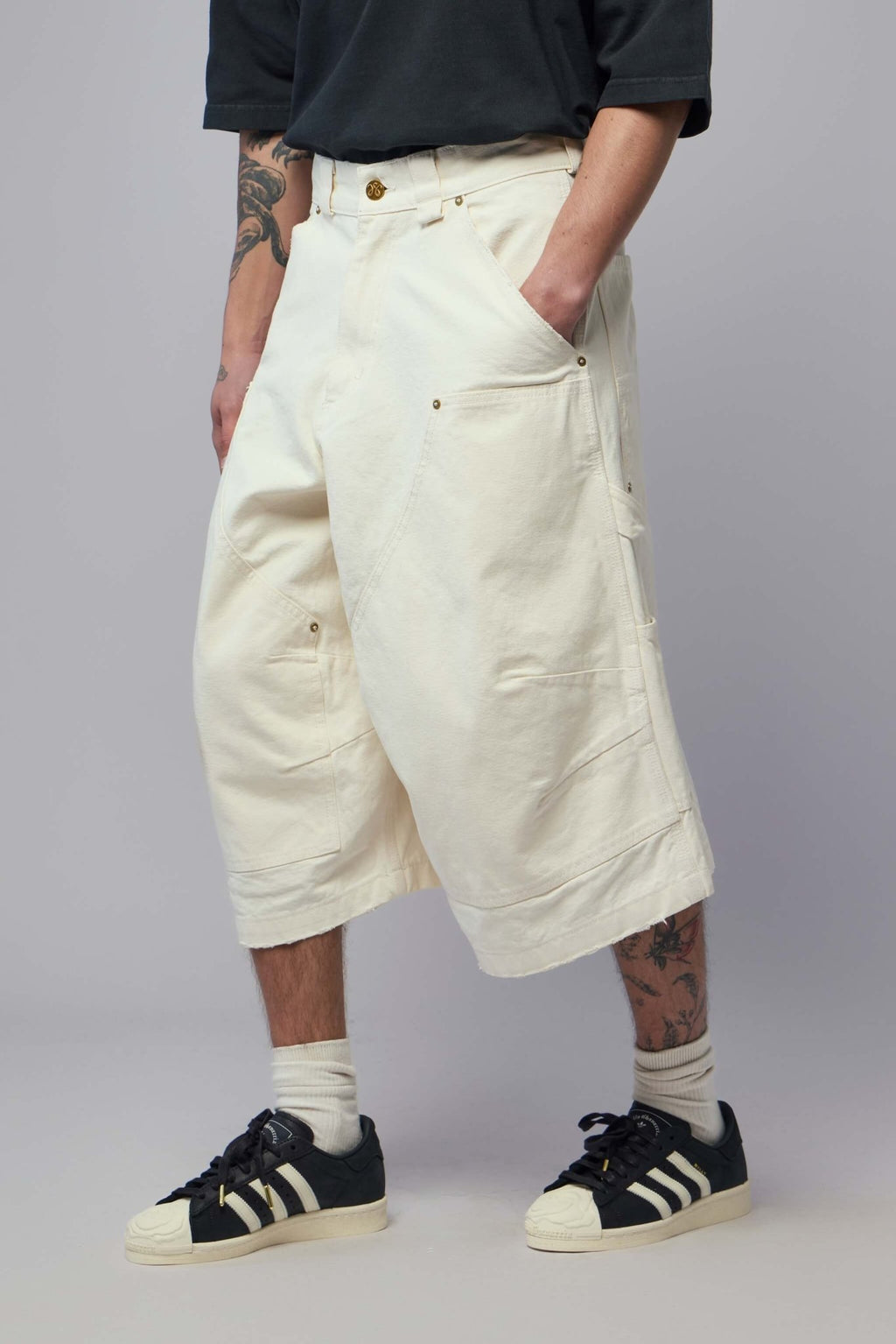 Willy Chavarria - Stockton Dbl Knee Short - LABELS