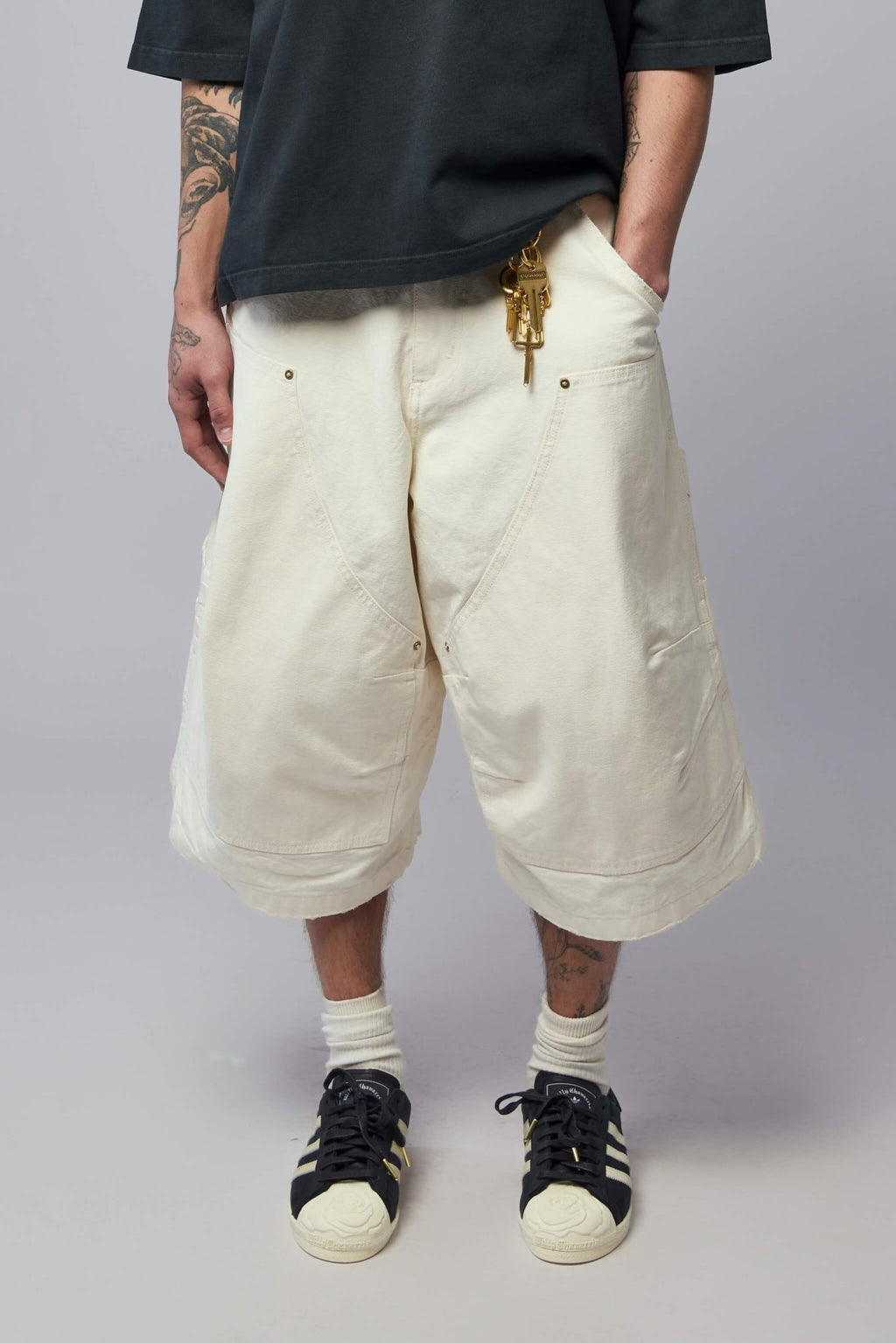 Willy Chavarria - Stockton Dbl Knee Short - LABELS
