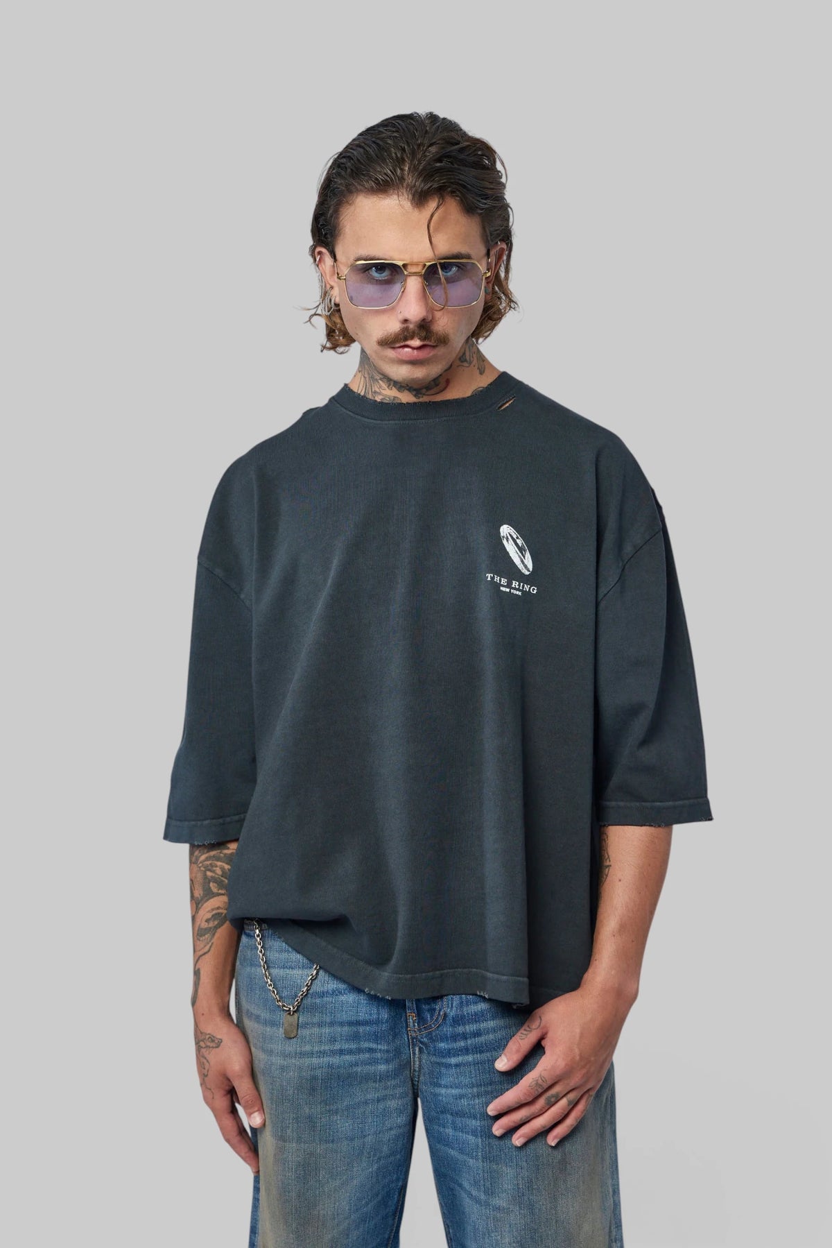 Willy Chavarria - The Ring Buffalo Tee - LABELS