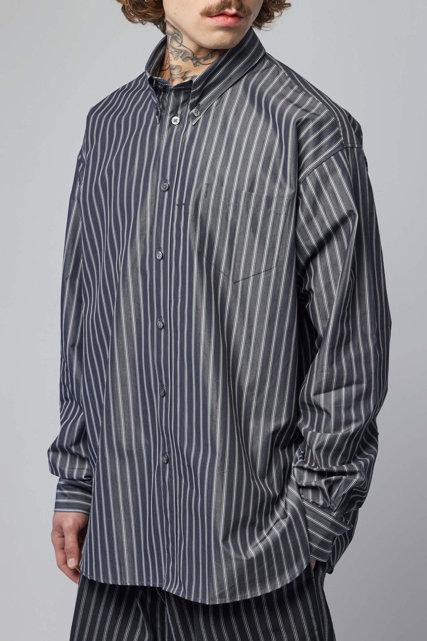 Willy Chavarria Shirts - Veterano Cotton Shirt – LABELS