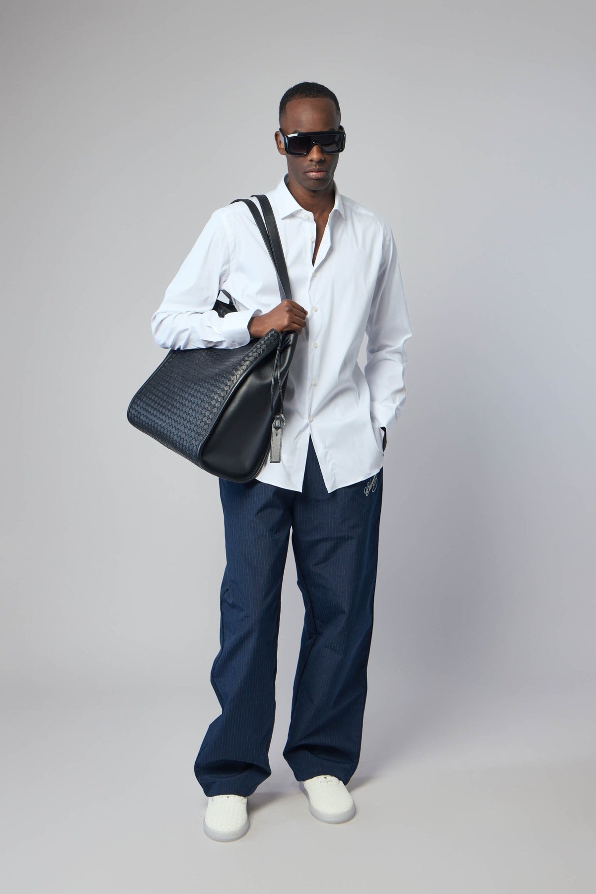 Xacus shirt cuff detail with refined button closure