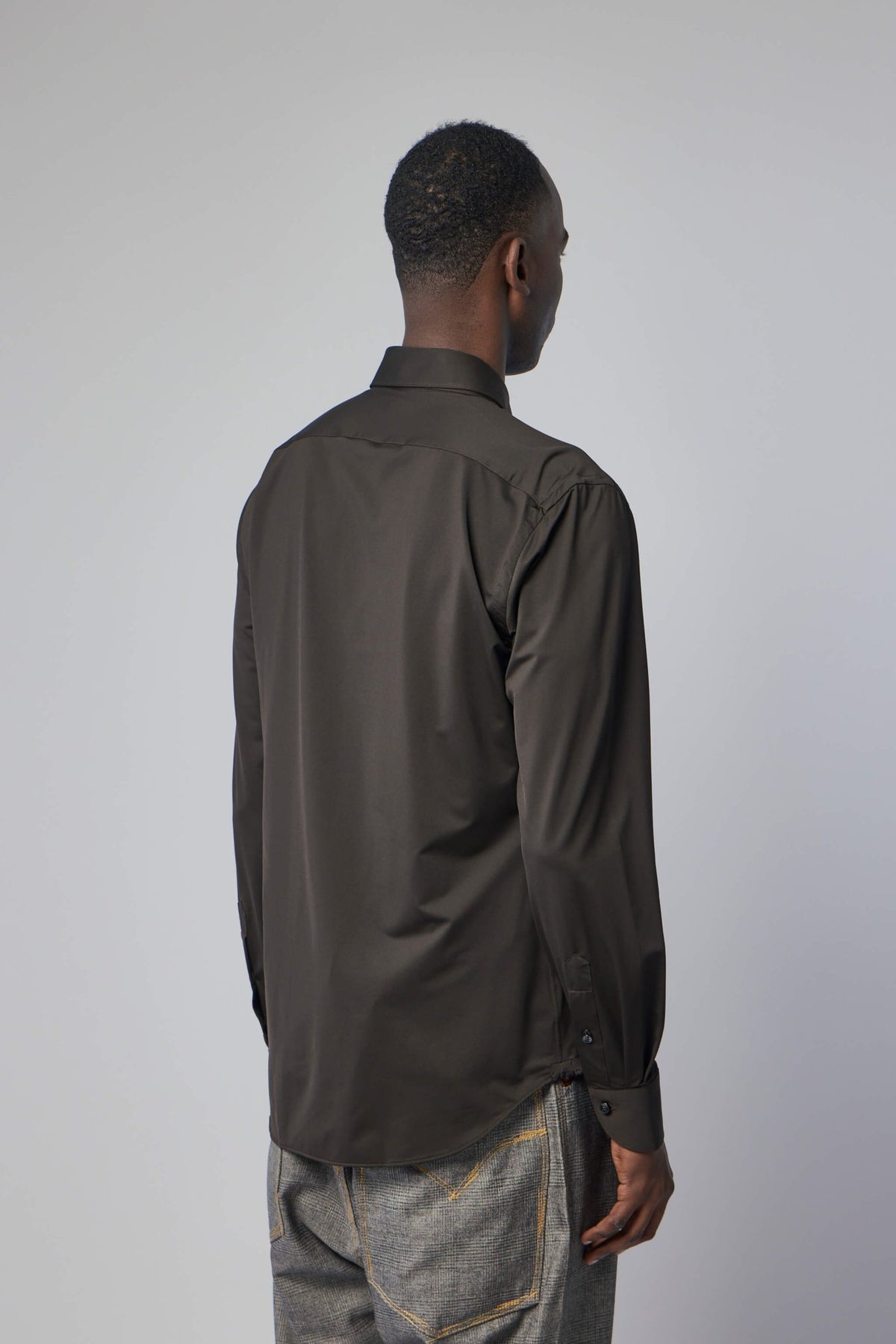 Full view of Xacus Camicia In Jrs Uomo shirt styling