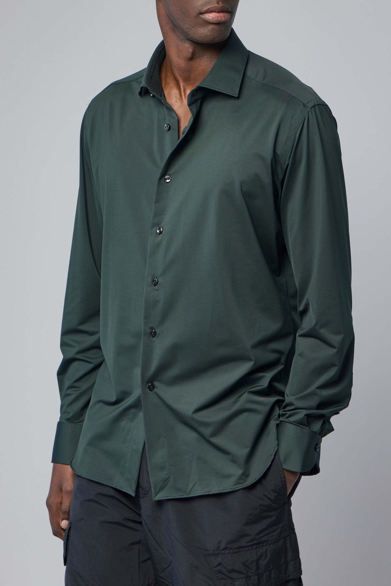 Xacus - Camicia In Jrs Uomo - LABELS