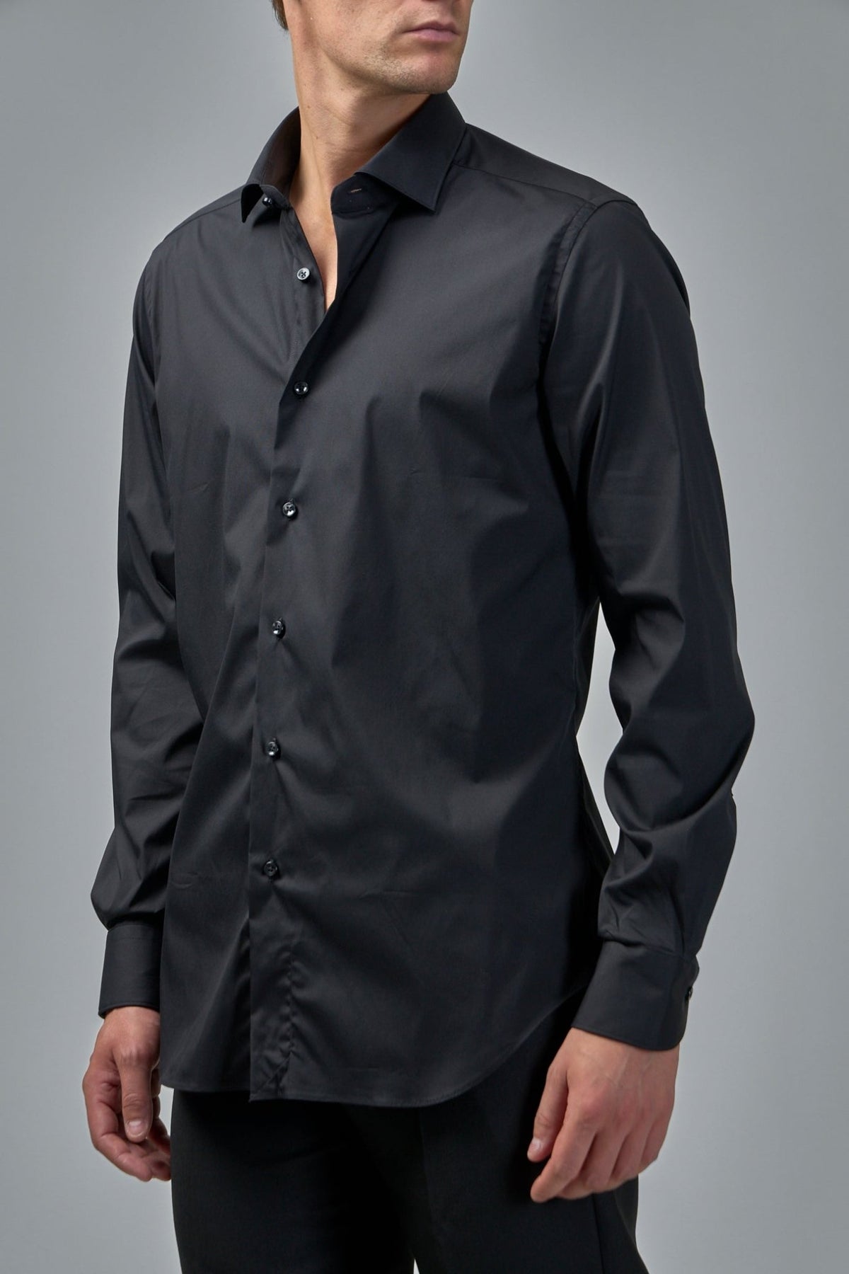 Xacus shirt fabric texture showing premium cotton weave
