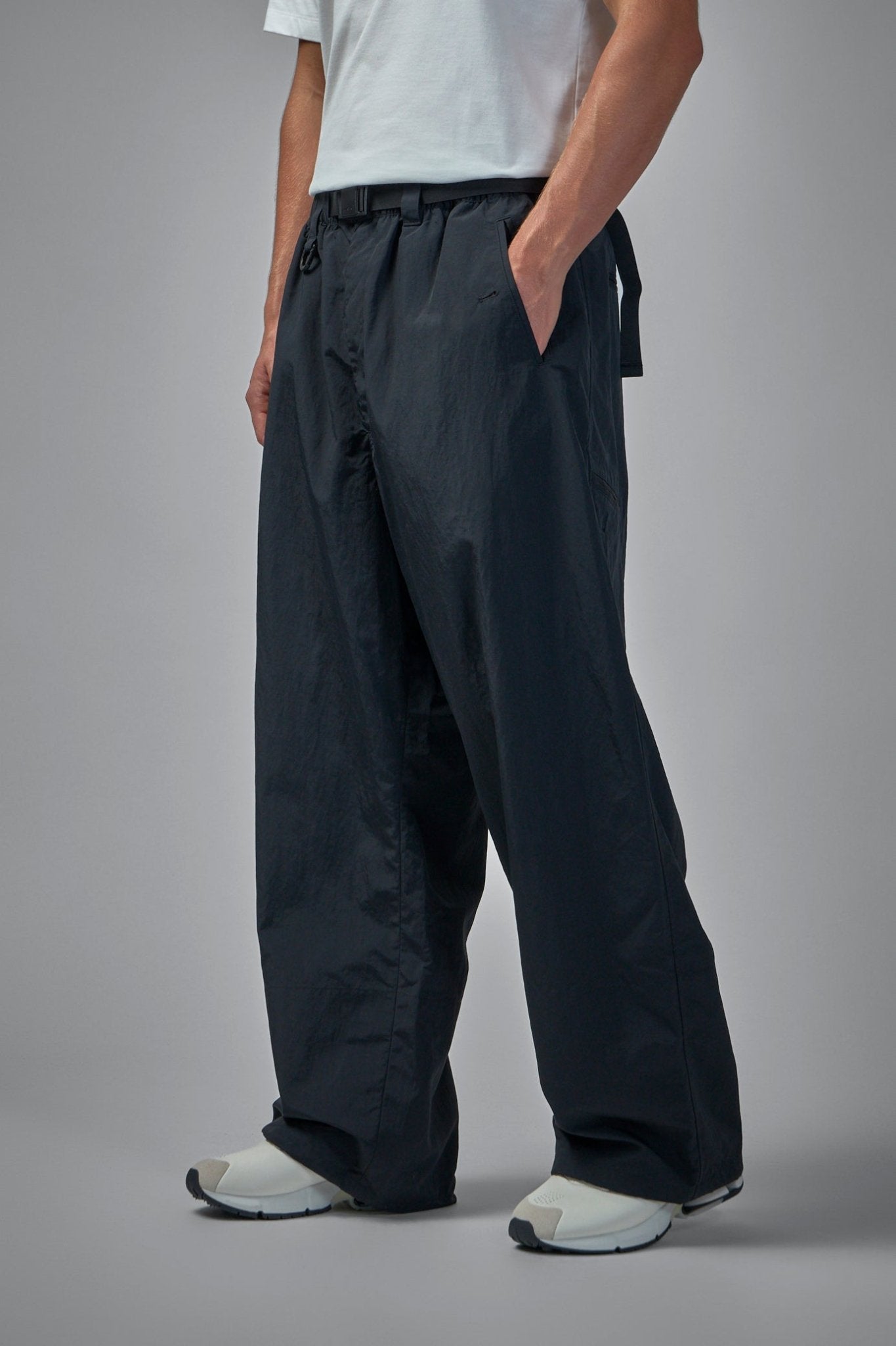 Y - 3 Yohji Yamamoto - 3 Stripes Nylon Pants - LABELS