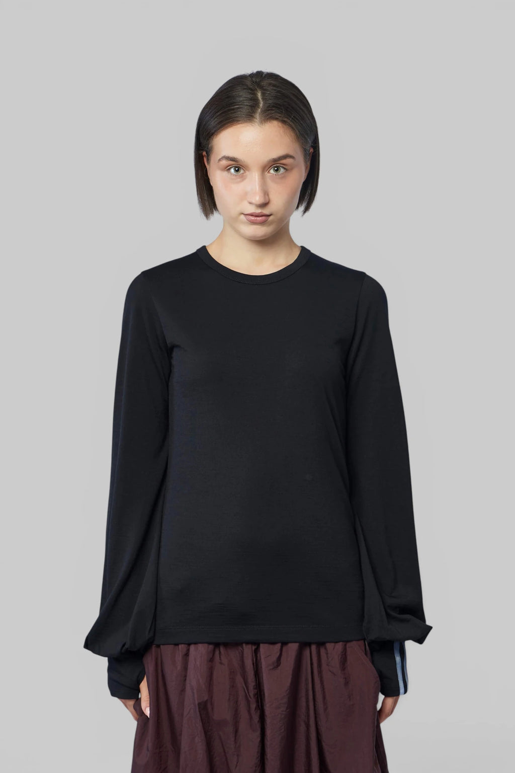 Y-3 Yohji Yamamoto - Cnch Drape LS Tee - LABELS
