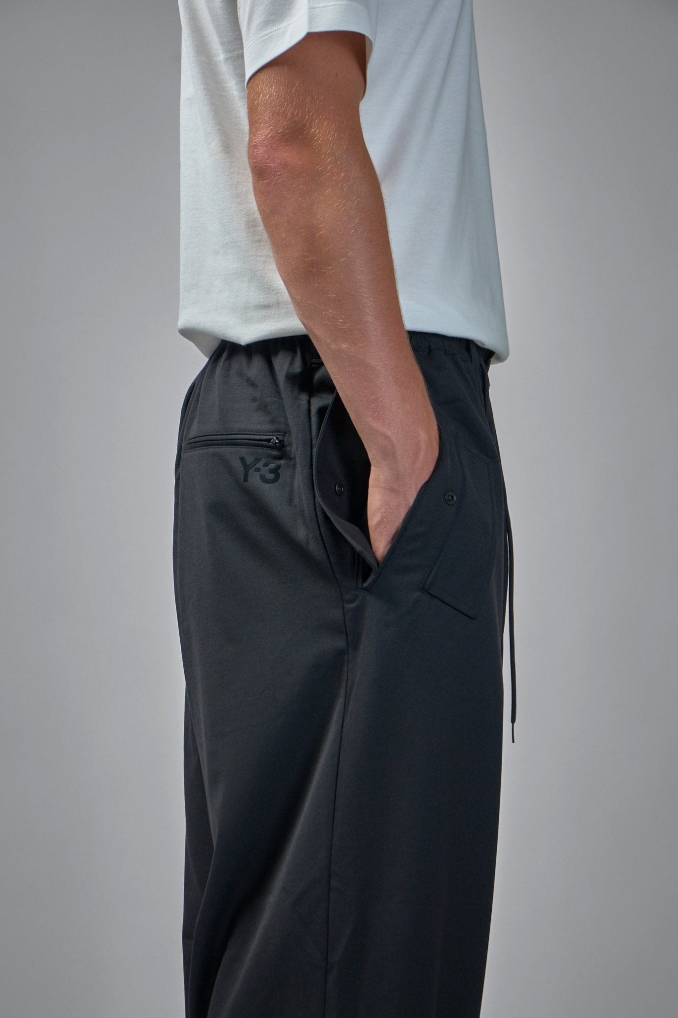 Y-3 Yohji Yamamoto Wide-Leg Pants - Cuffed Track – LABELS