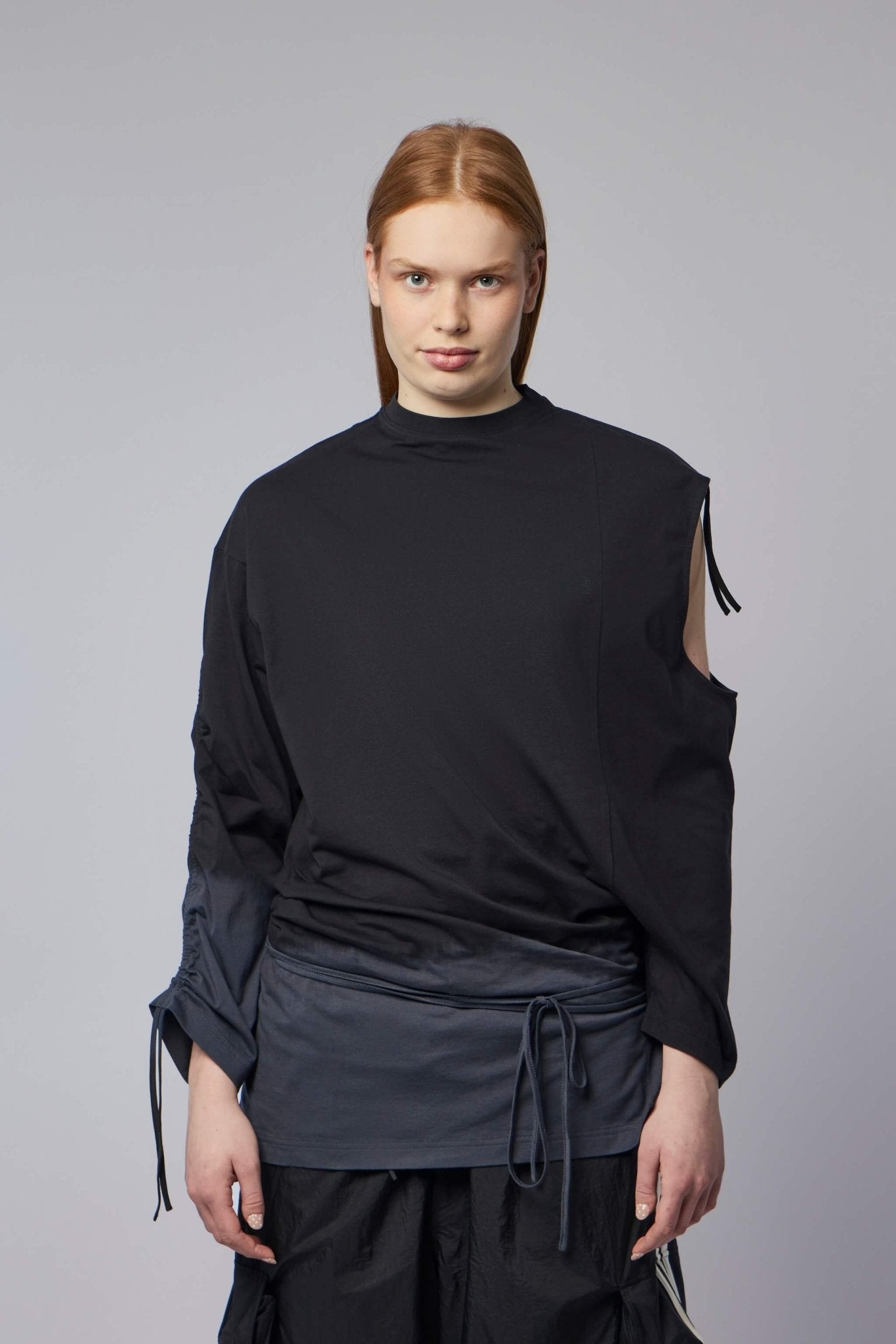 Y - 3 Yohji Yamamoto - Dd Cnch Drape T - LABELS