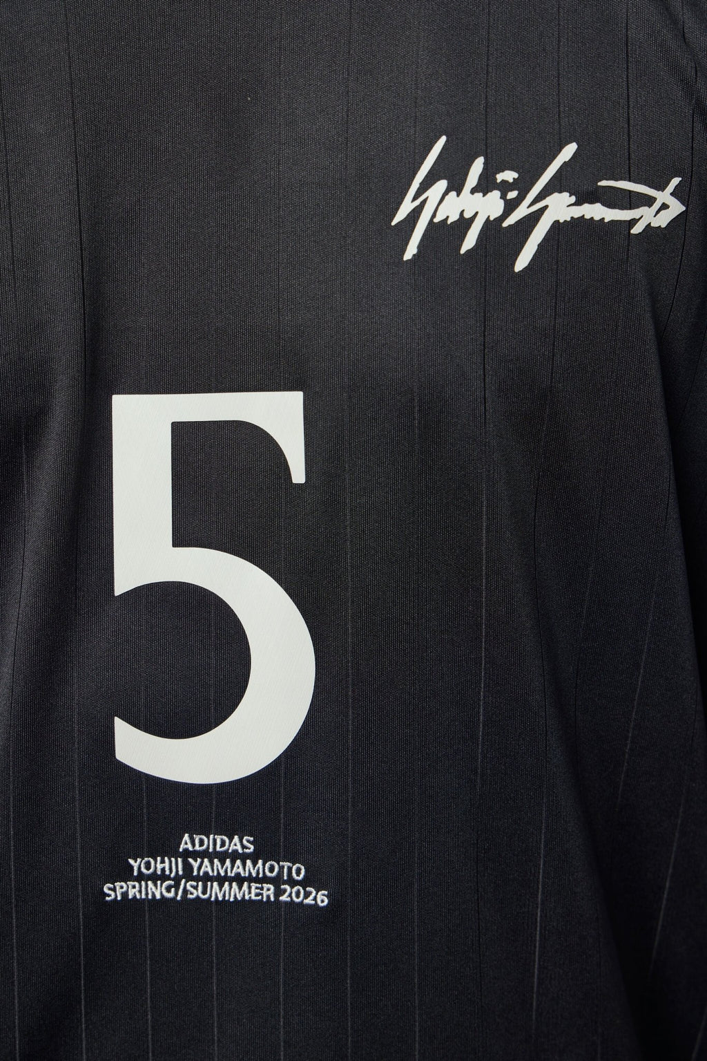 Y - 3 Yohji Yamamoto - Elite 5 SS Football Black - LABELS