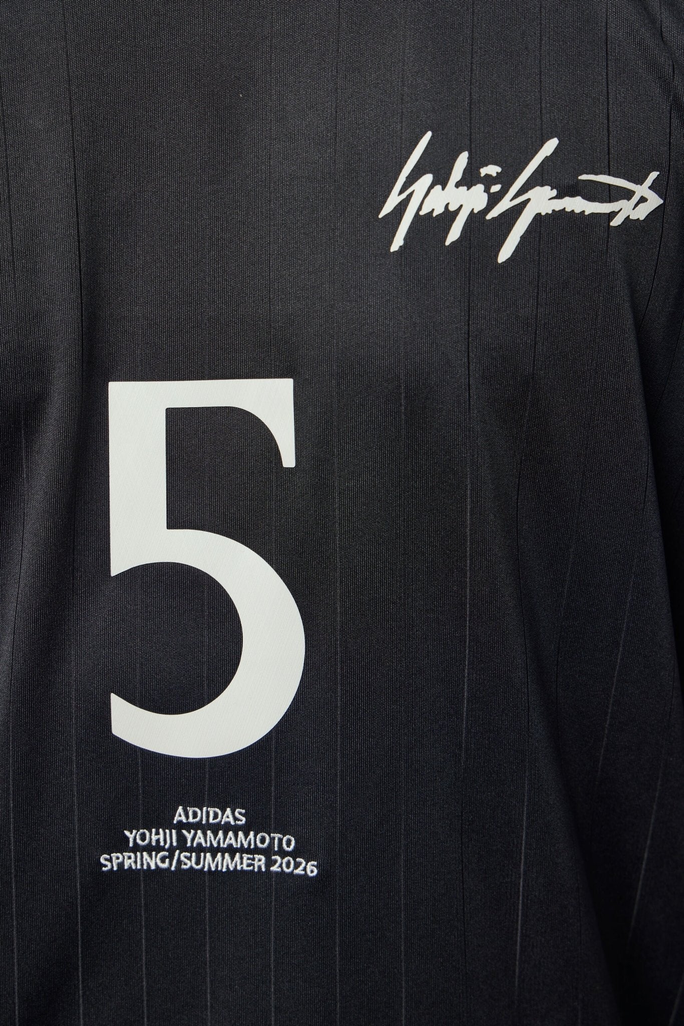 Y - 3 Yohji Yamamoto - Elite 5 SS Football Black - LABELS