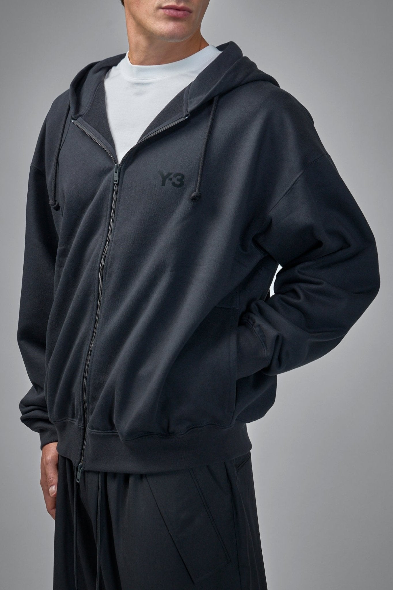 Y - 3 Yohji Yamamoto - FL Zip Hoodie - LABELS