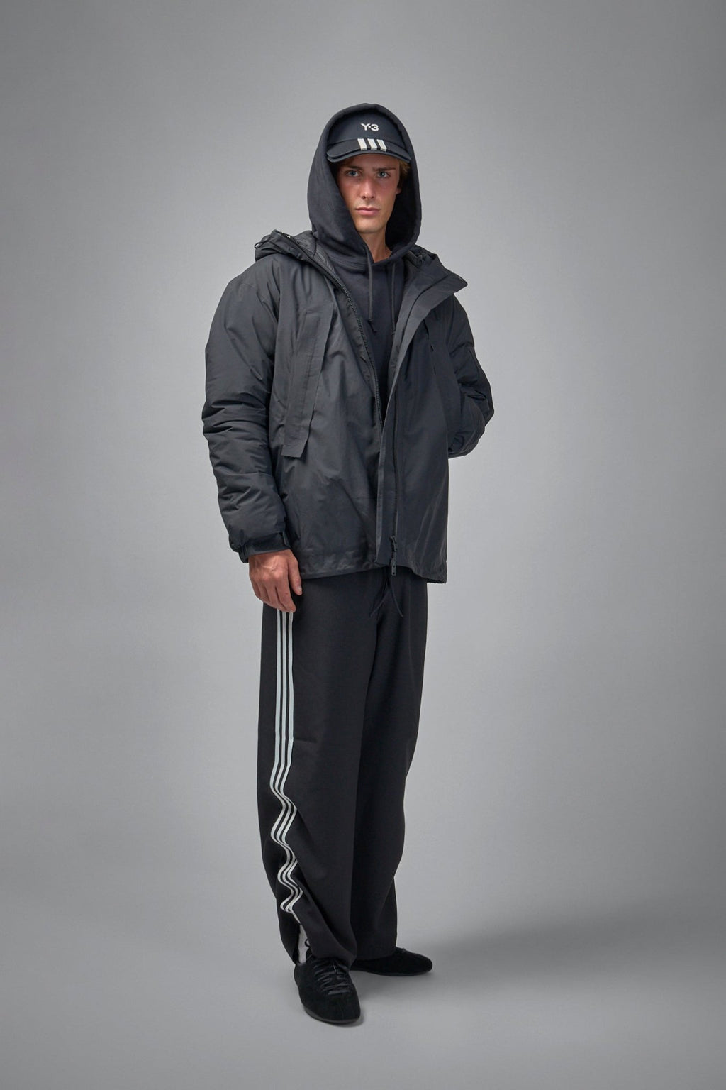 Y - 3 Yohji Yamamoto - GFX Hoodie - LABELS