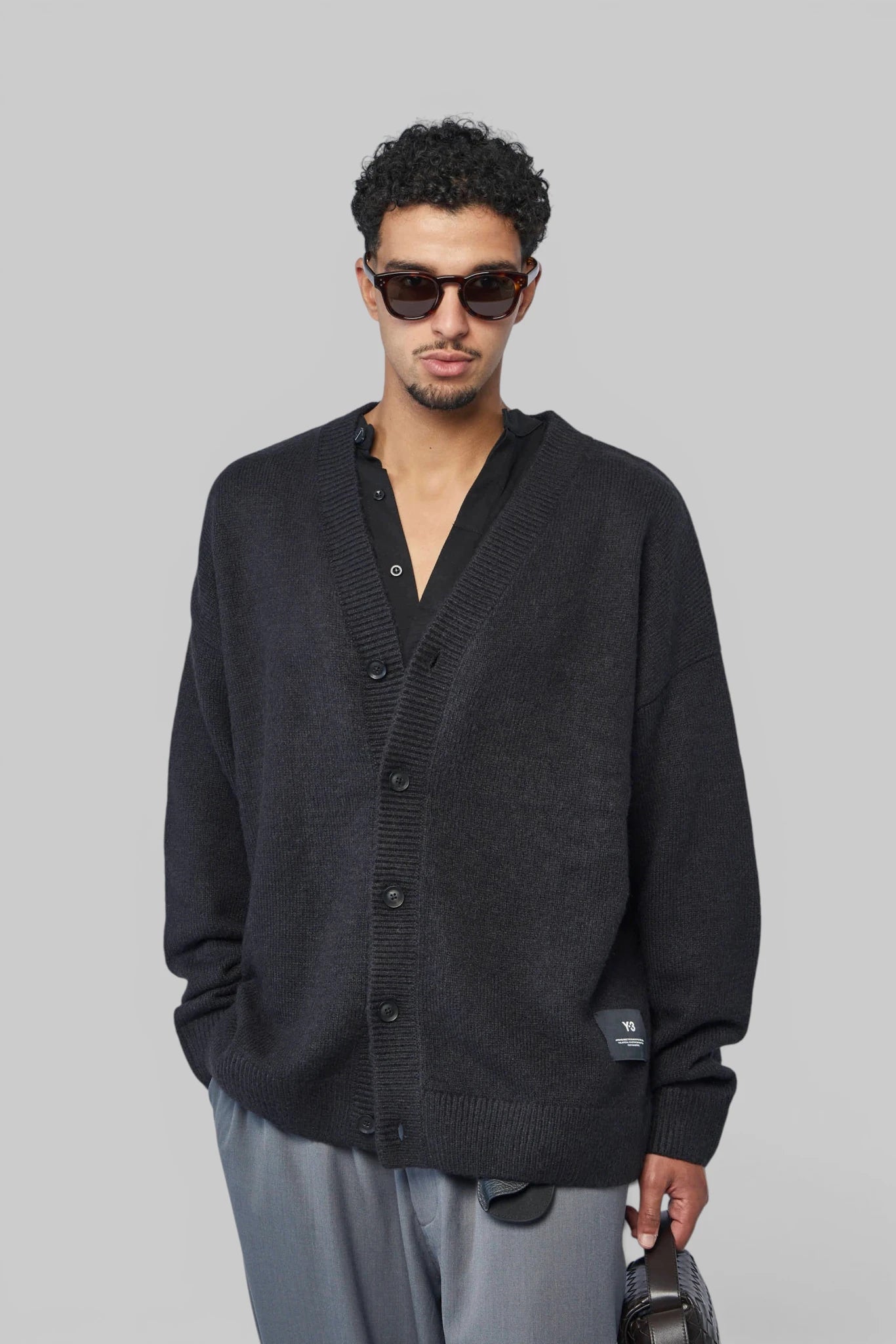 Y-3 Yohji Yamamoto - GFX Knit Cardigan - LABELS