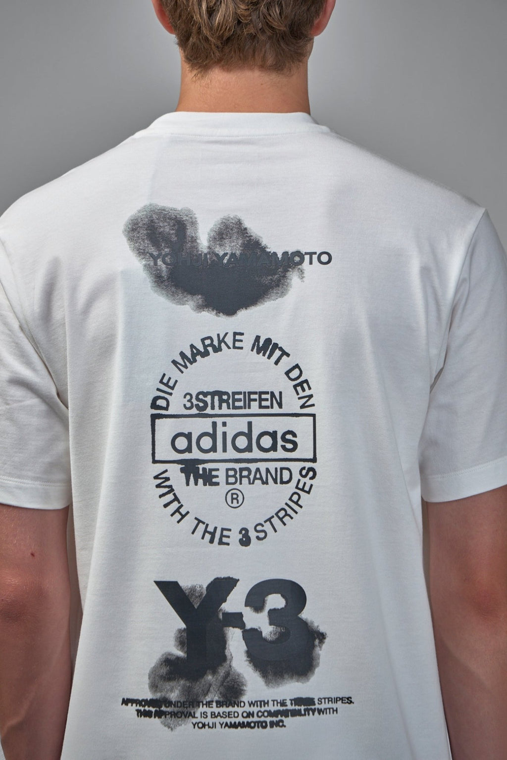 Y - 3 Yohji Yamamoto - GFX Short Sleeve Tee - LABELS