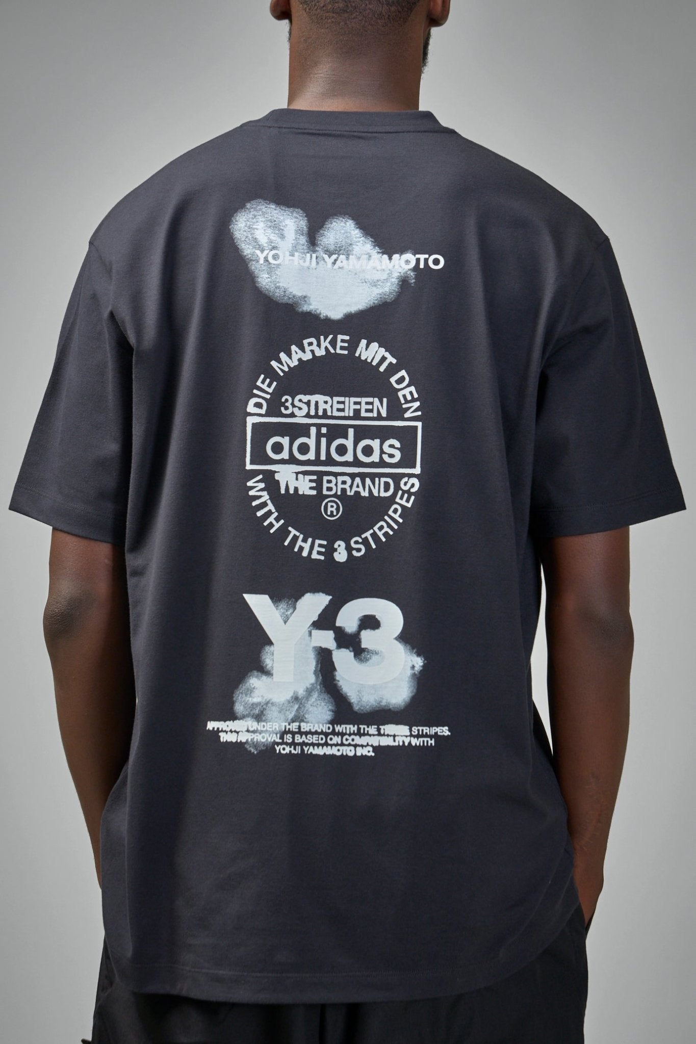 Y - 3 Yohji Yamamoto - GFX Short Sleeve Tee - LABELS